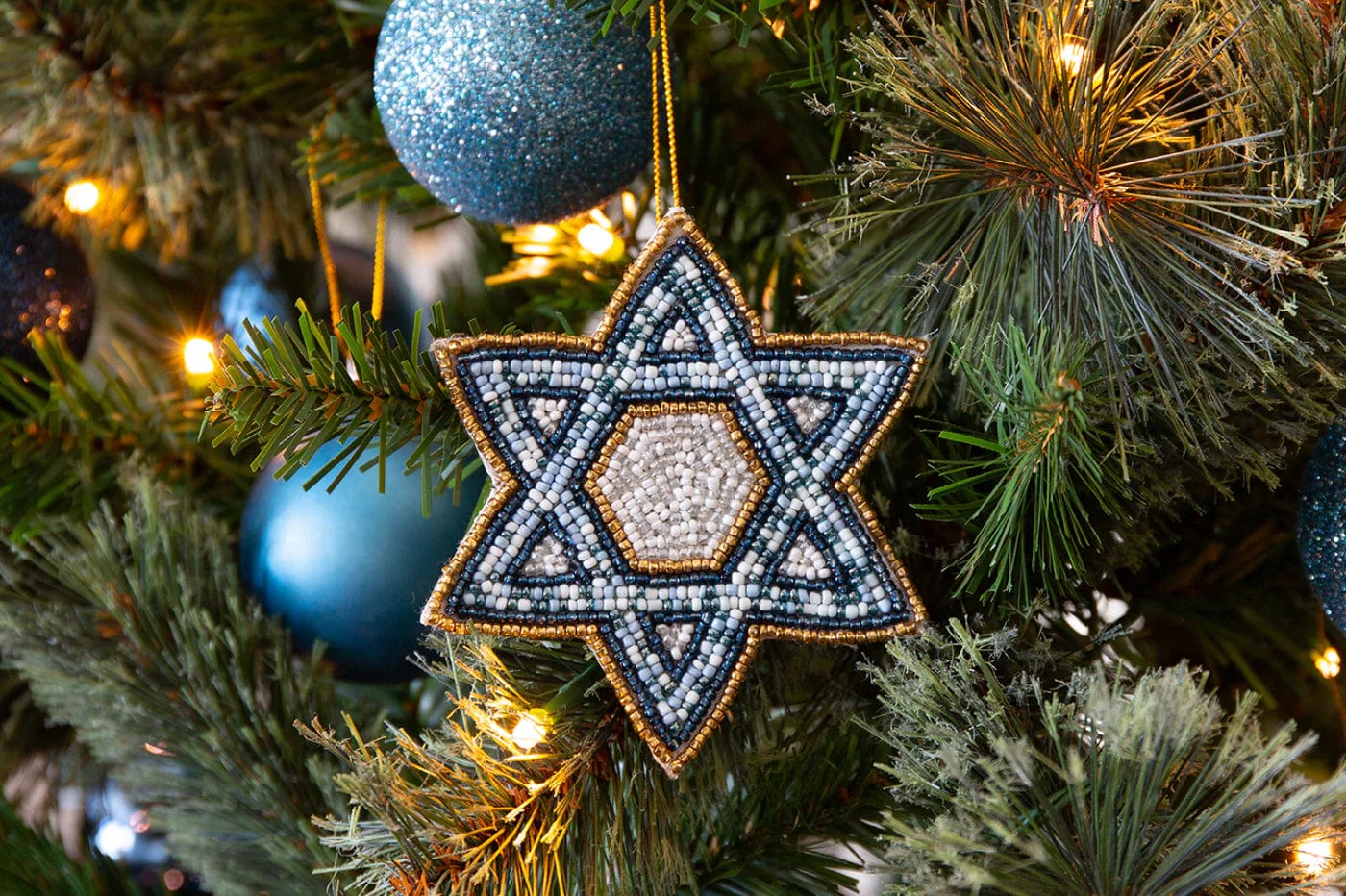 Beaded Star of David Ornament、mySite、topwebapps