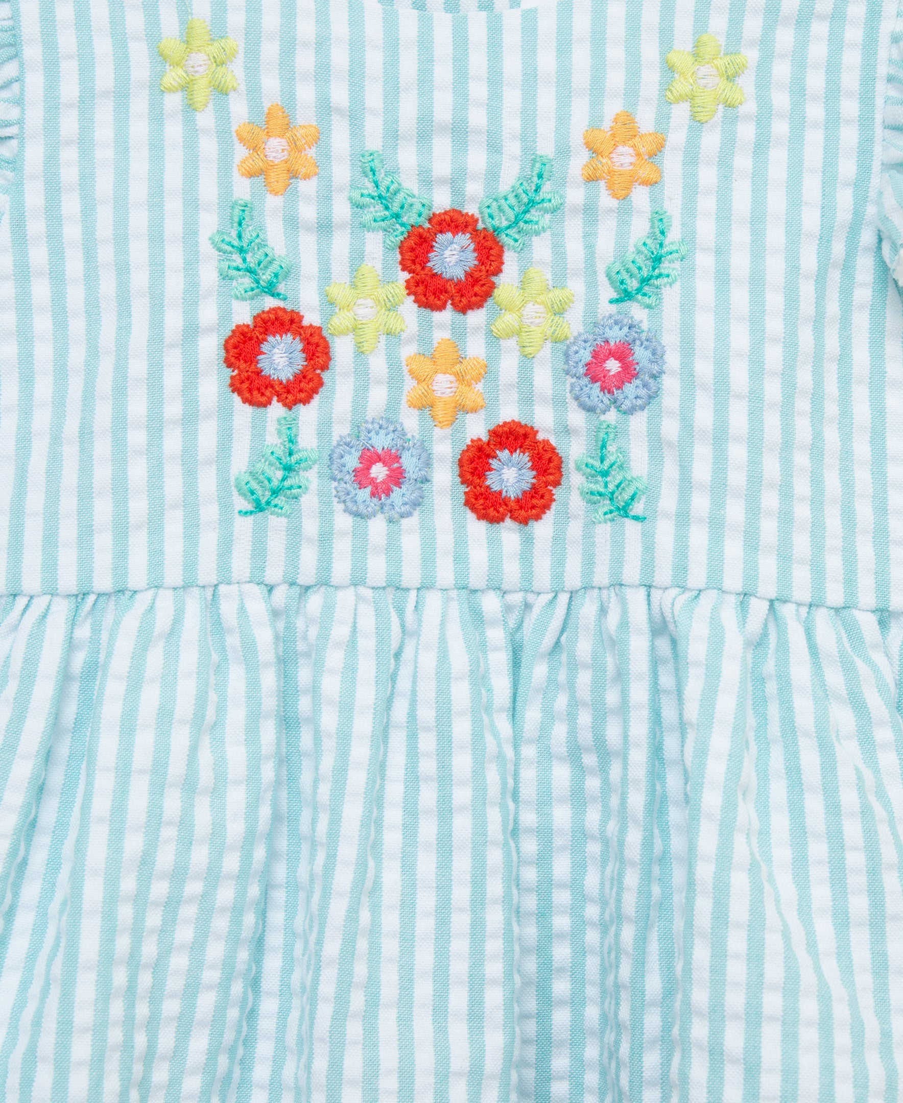  Happy Flowers Woven Tunic Set (3M-12M)、mySite、layawaytickets