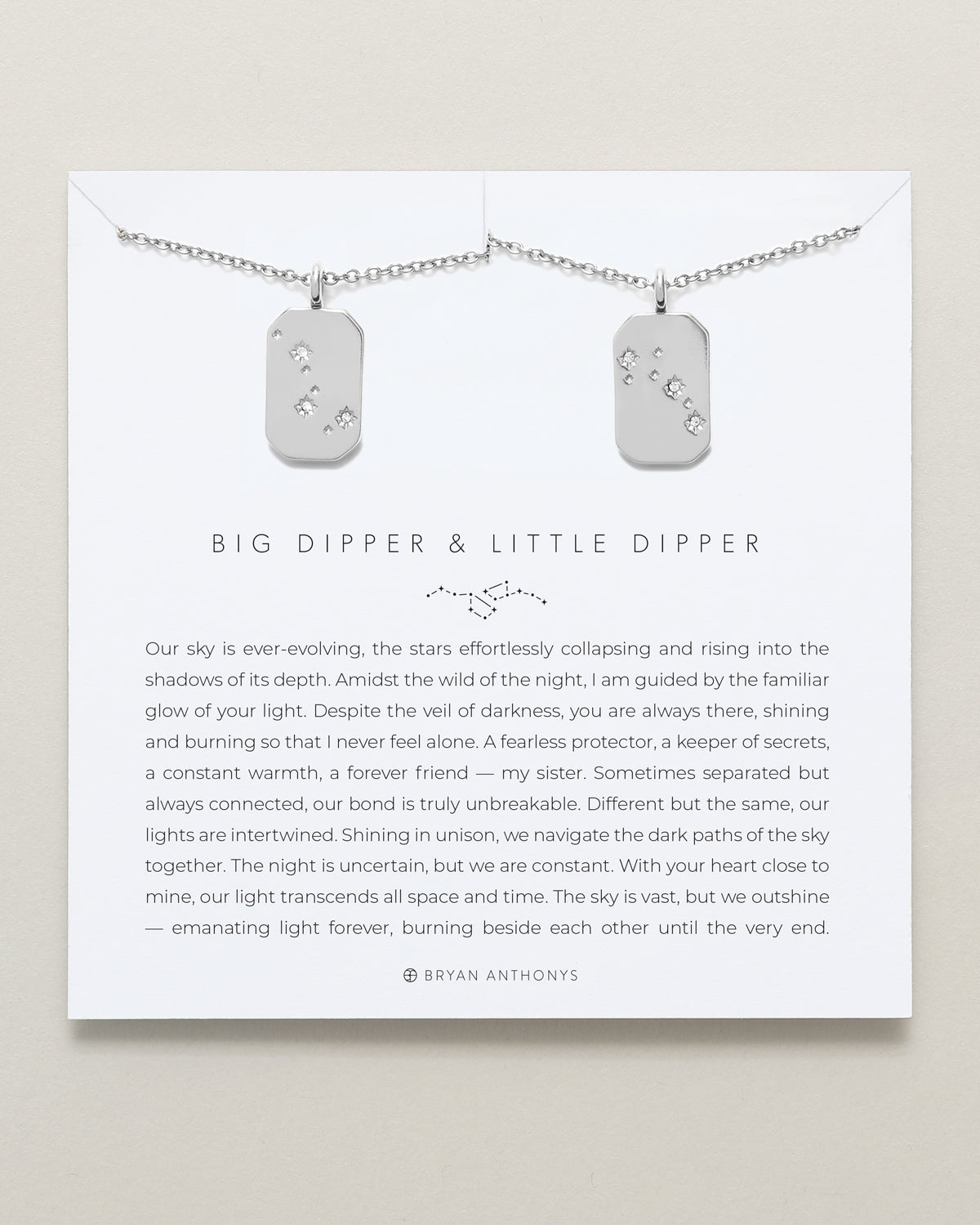 Big Dipper & Little Dipper Necklace Set、mySite、hinf8tx79