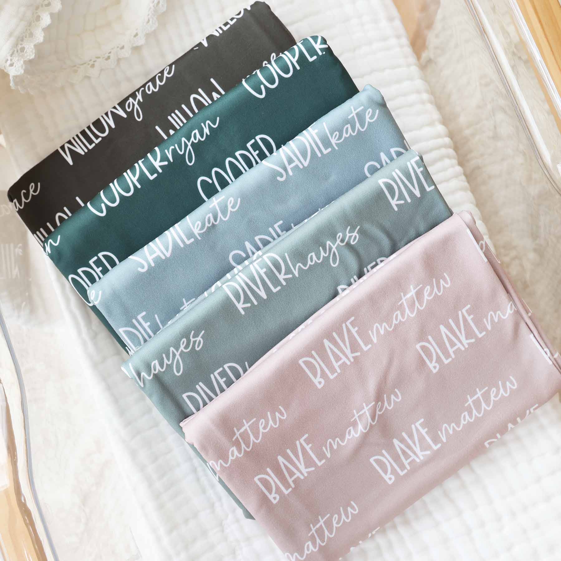  Personalized Baby Name Swaddle Blanket Font Duo | Best Selling Neutrals、mySite、layawaytickets
