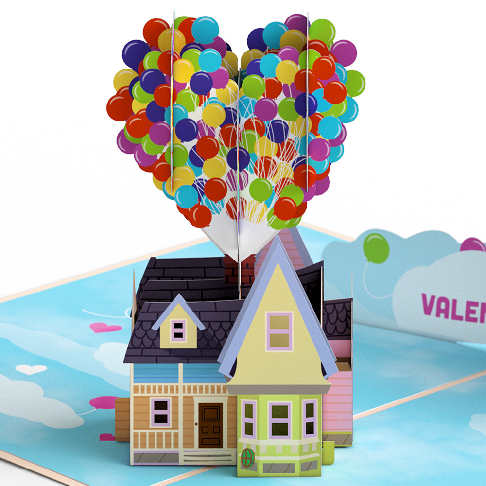 Disney and Pixar Up My Greatest Adventure Valentine Pop-Up Card、mySite、solidvoid