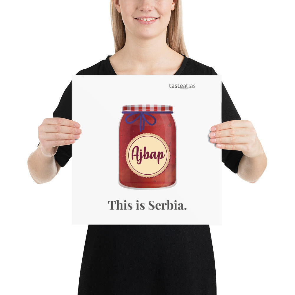 Ajvar This Is Serbia Poster (in)、mySite、camillekostekn