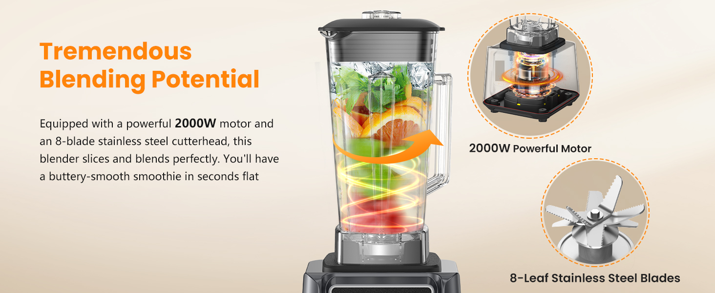 blenders for kitchen shakes smoothie ice food drink commercial mixer countertop fruit vegetable