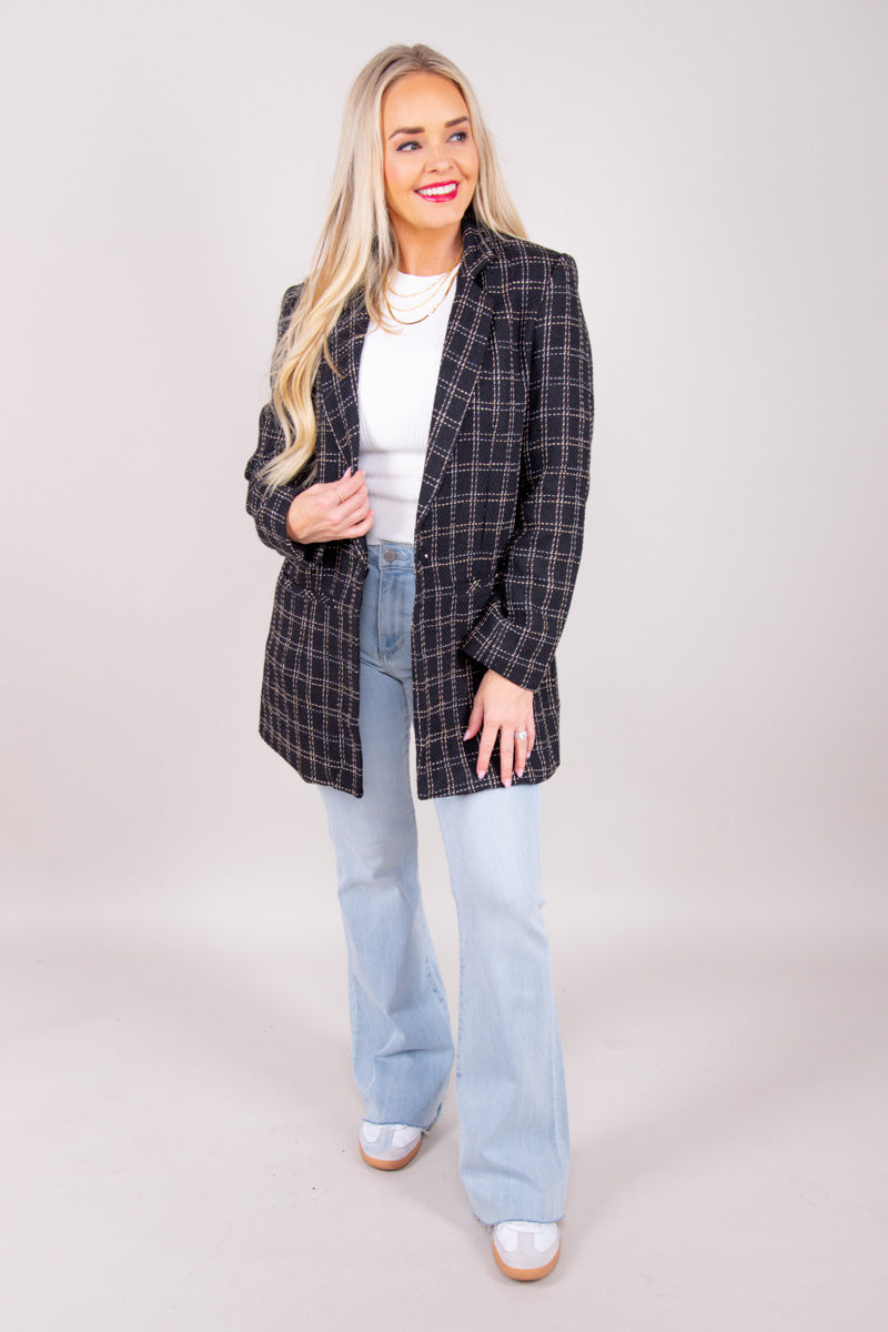 Executive Edge Tweed Blazer - FINAL SALE、mySite、hinf8tx79