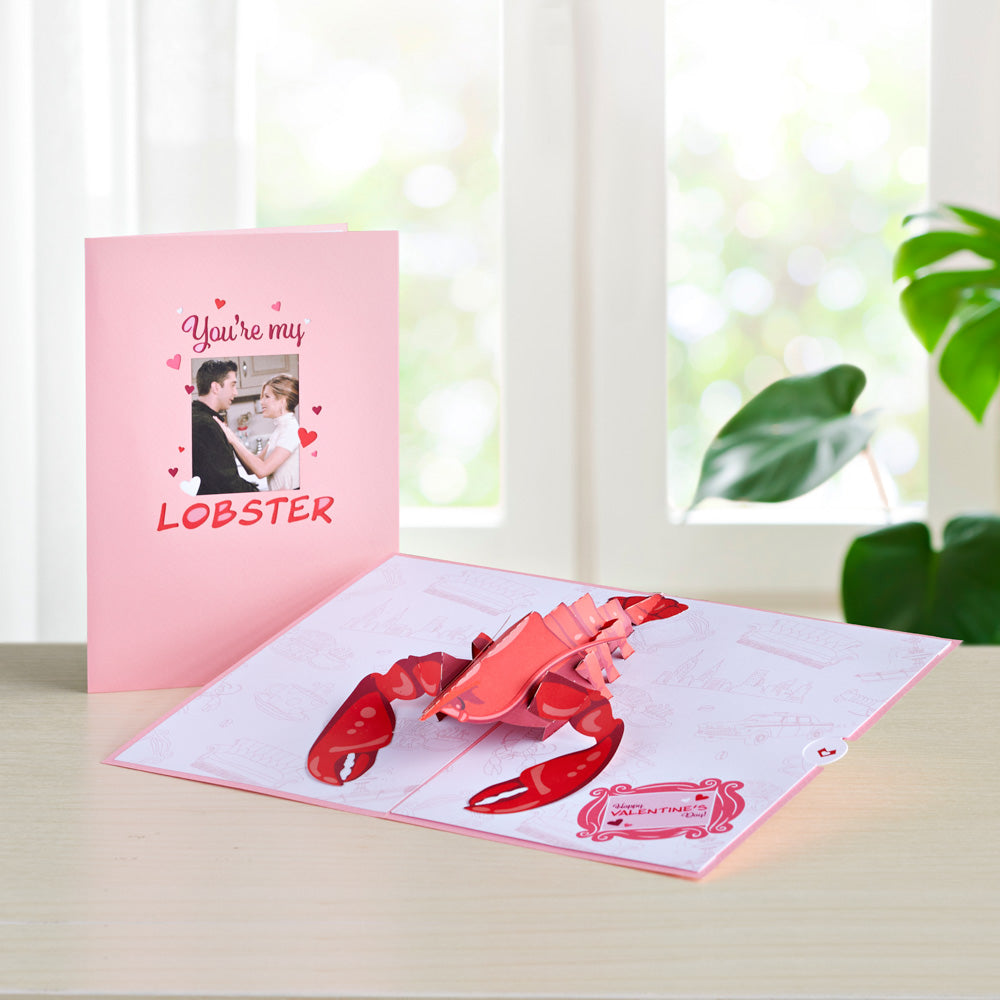 Friends You're My Lobster Pop-Up Card、mySite、solidvoid