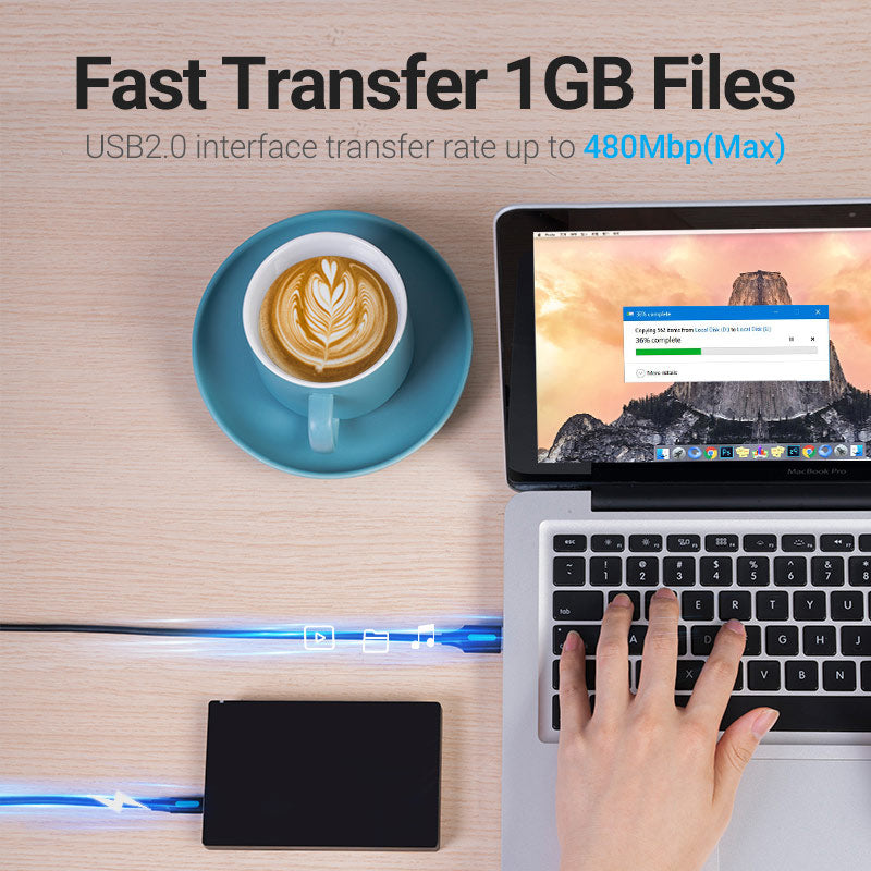 Vention USB 2.0 A Male to Mini-B Male Cable PVC Type、mySite、fannypackpong