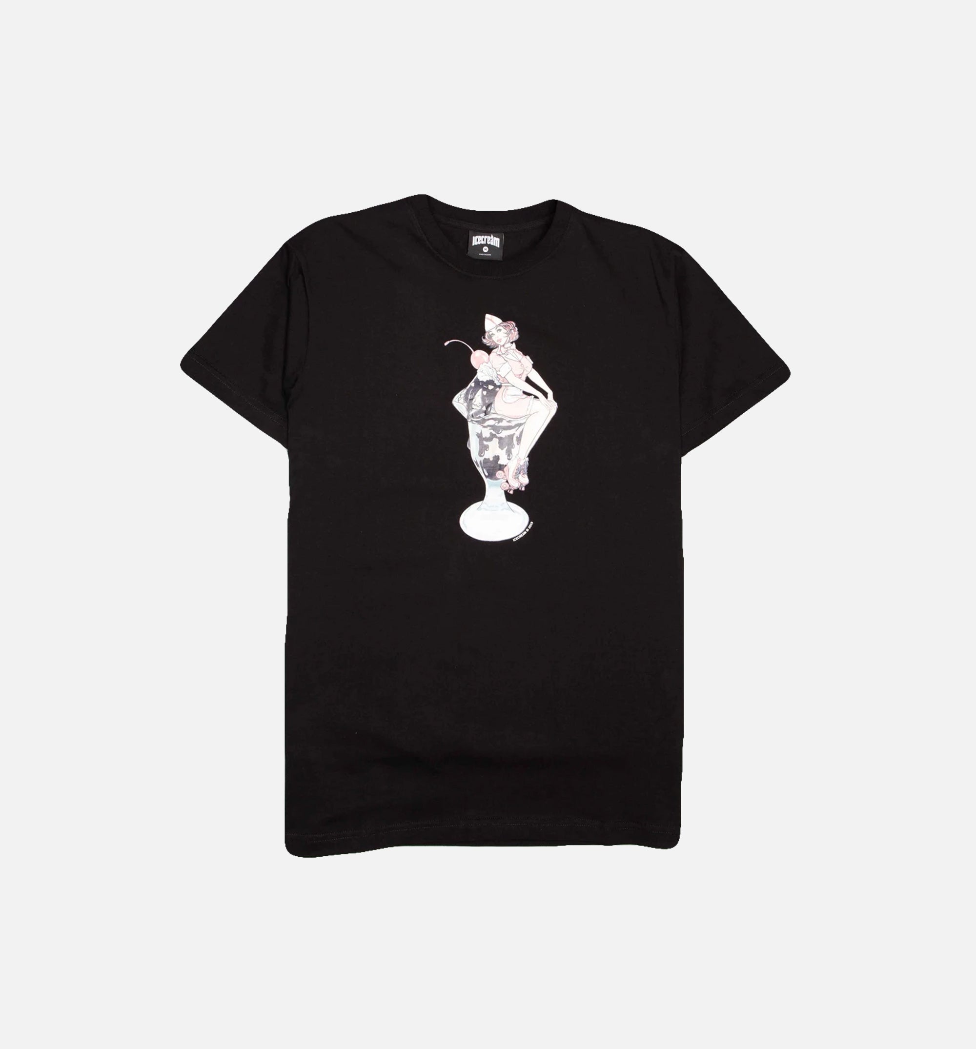 Sundae Mens T-Shirt - Black/Black、mySite、dreamappss