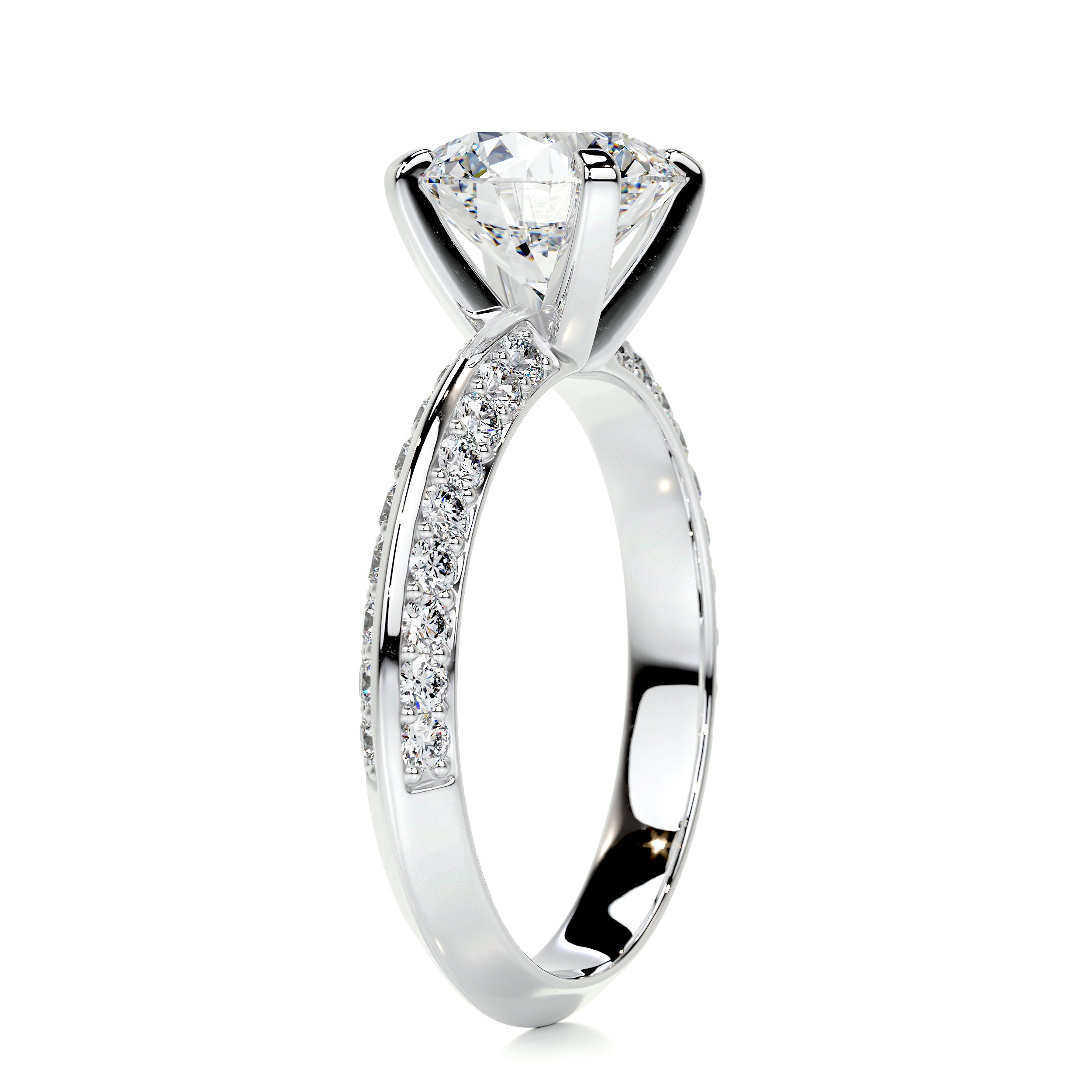 Ariana Diamond Engagement Ring -18K White Gold、mySite、hinf8tx79