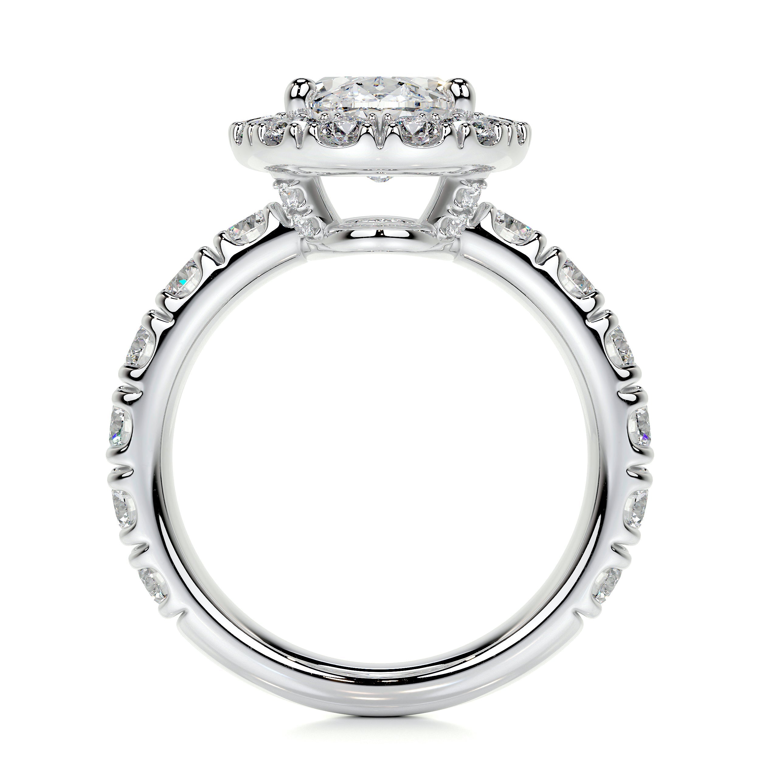 Maya Lab Grown Diamond Ring -14K White Gold、mySite、hinf8tx79