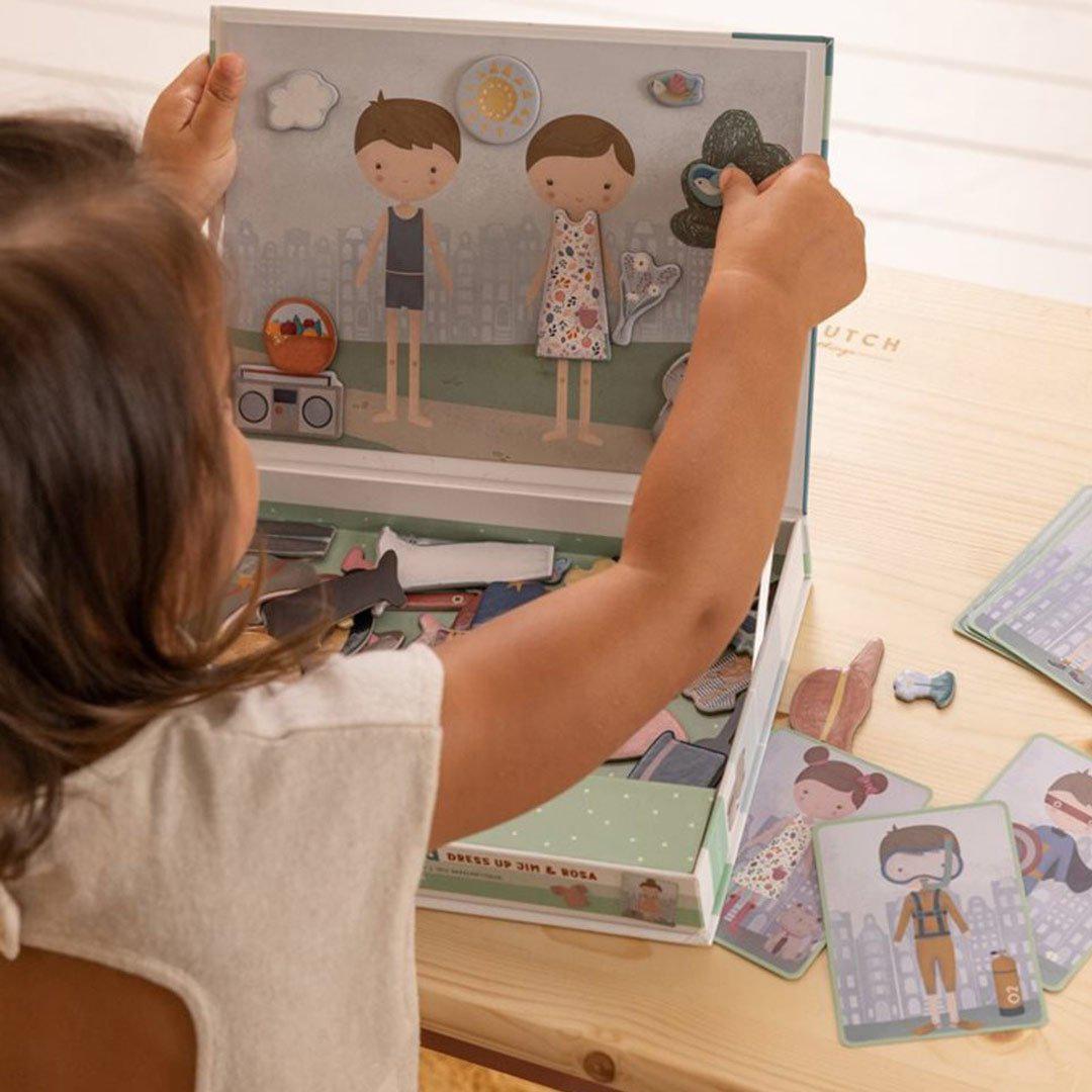  Little Dutch Magnetic Playboard - Jim + Rosa、mySite、merchandisen