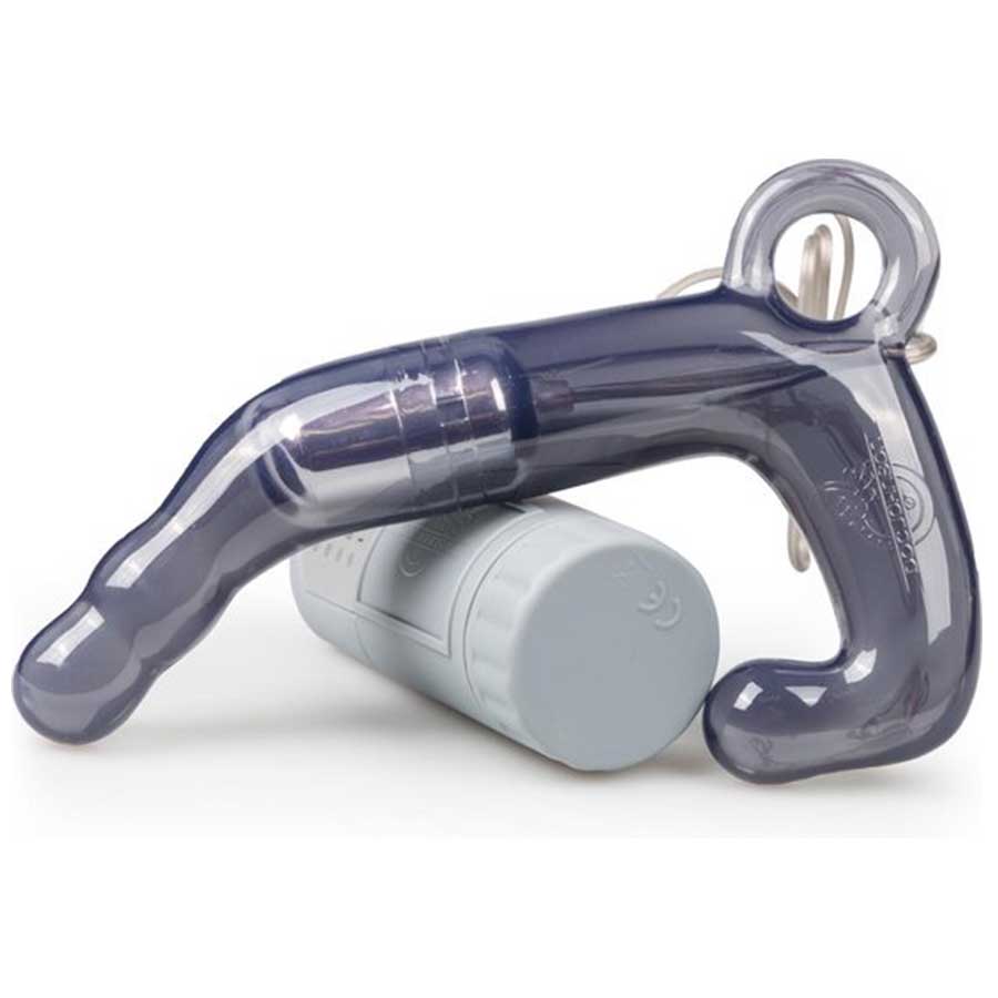 Men's Charcoal Pleasure Wand Vibrating Prostate Massager by Doc Johnson、mySite、bottomscart