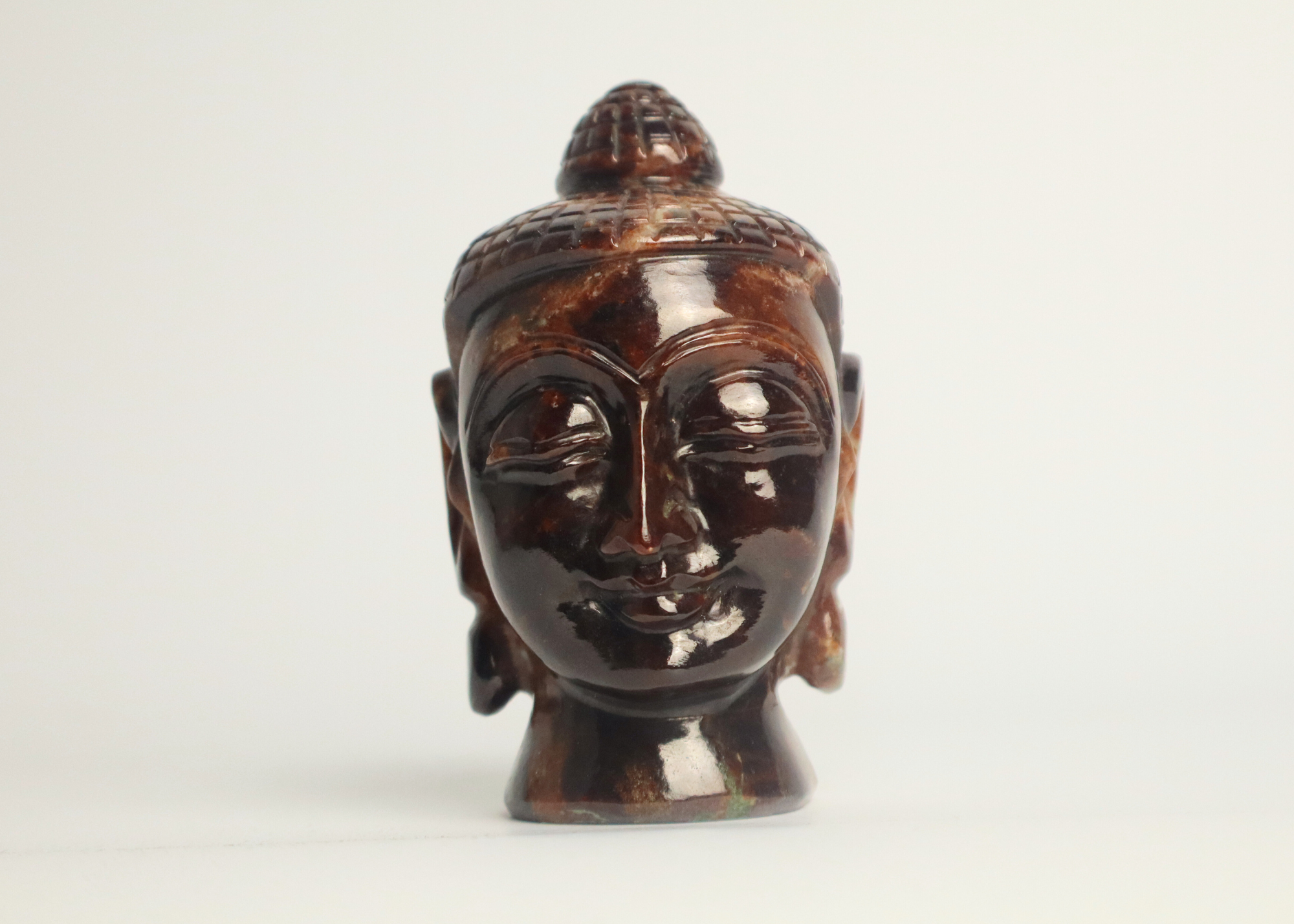 Buddha Head - Hessonite (10cm)、mySite、topwebapps