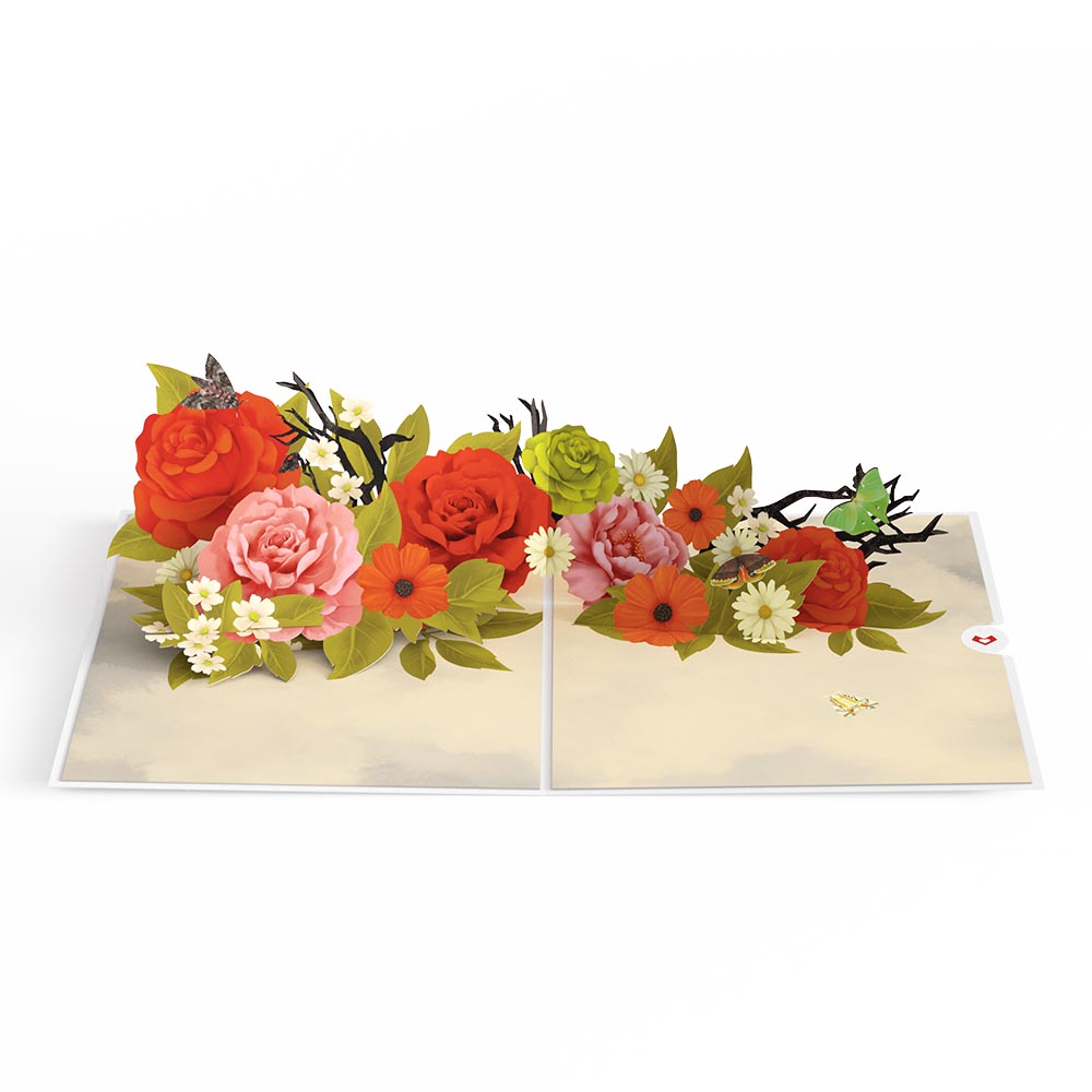 Midnight Florals Pop-Up Card & Bouquet Bundle、mySite、solidvoid