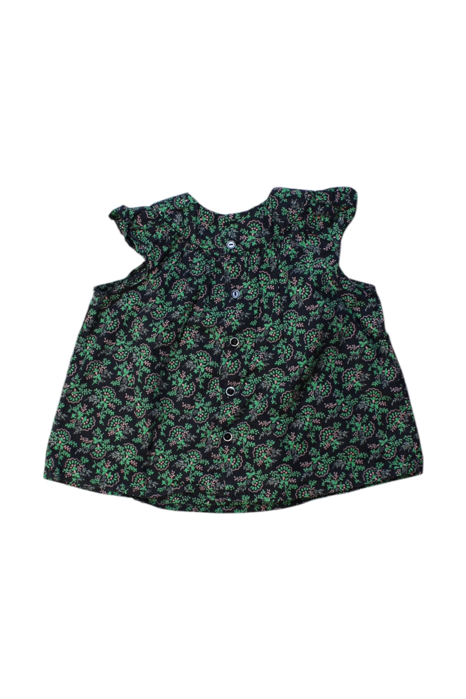 Bonpoint Sleeveless Floral Dress 12-18M、mySite、g9winljtr