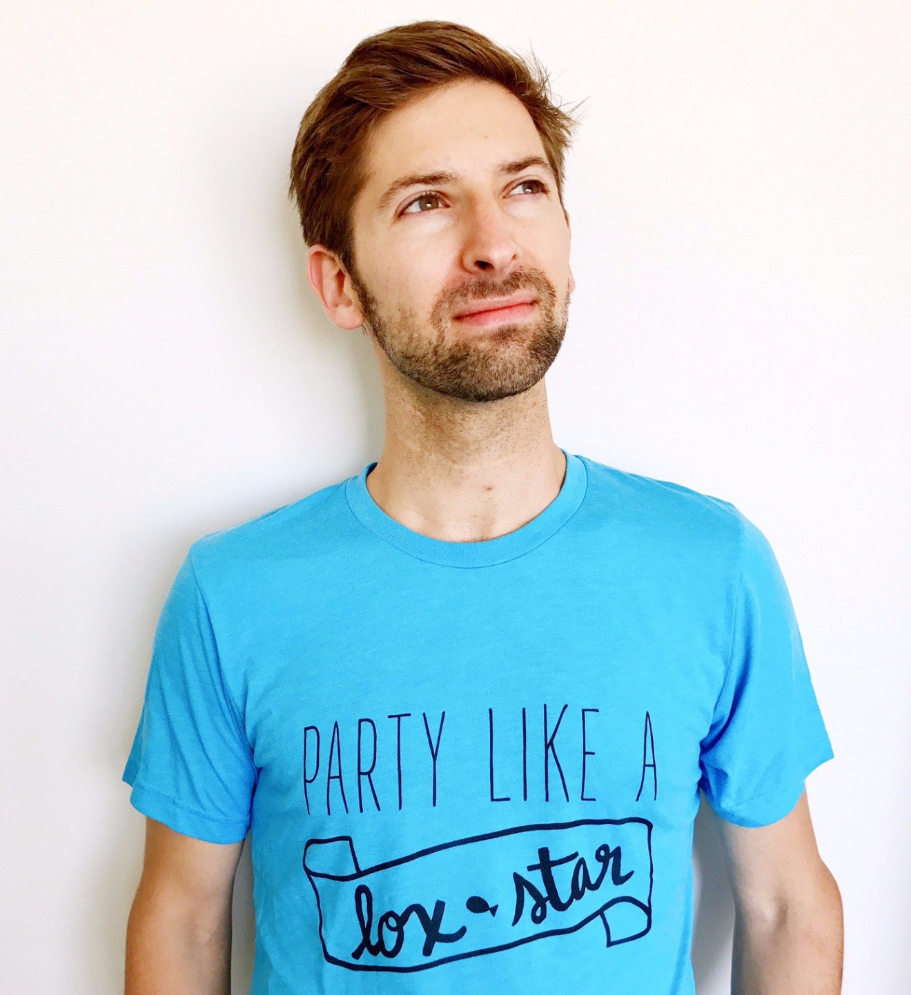 Party Like a Lox Star Unisex T-Shirt - (Choice of Color) - (Sizes XS - XXL)、mySite、topwebapps