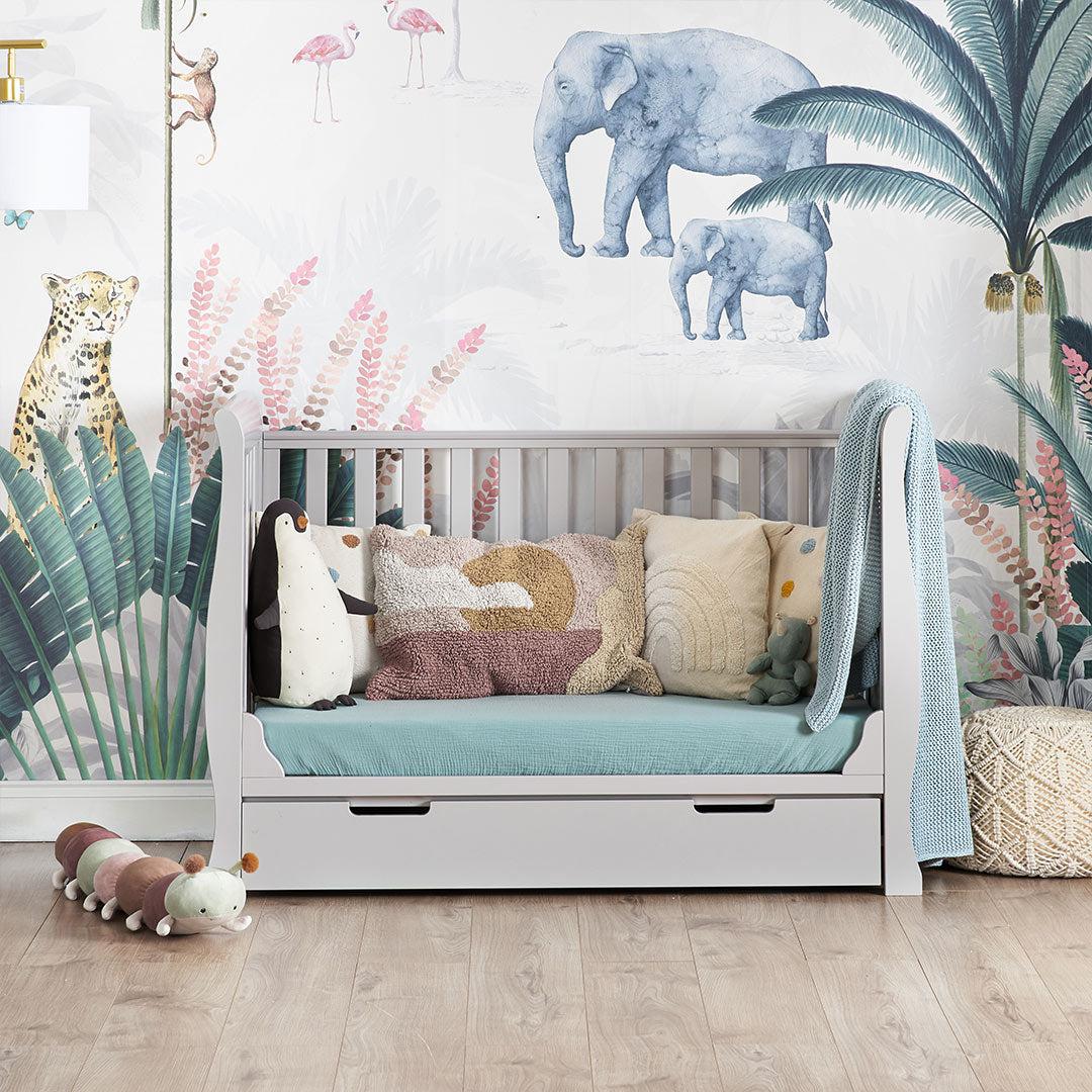  Obaby Stamford Mini Cot Bed - Warm Grey、mySite、merchandisen