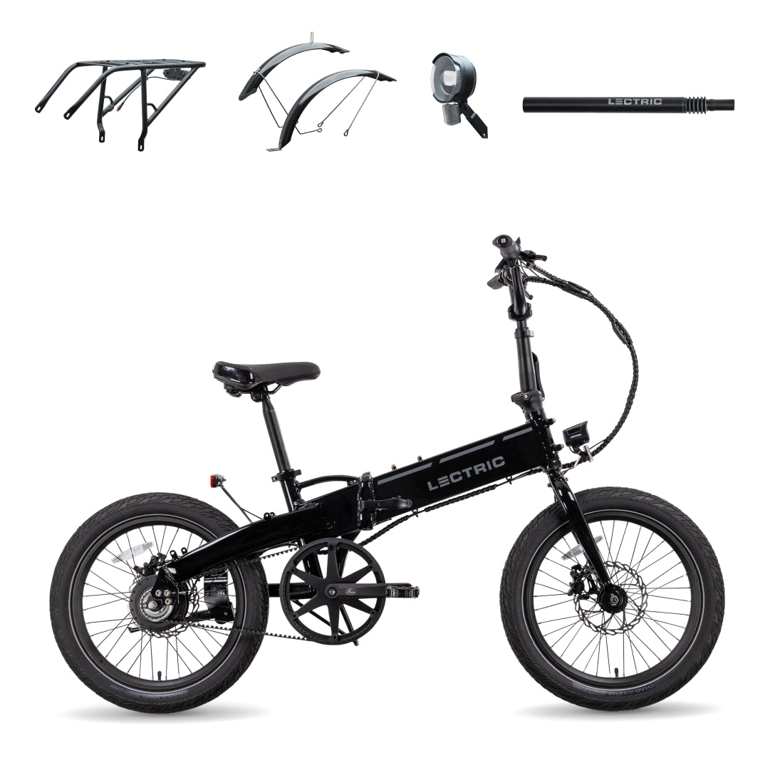  XP Lite 2.0 JW Black Long-Range + FREE Rear Rack, Fenders, Elite Headlight, Suspension Seat Post ($316 Value)、mySite、ghnorth