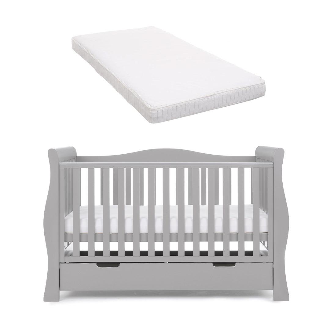  Obaby Stamford Luxe Cot Bed - Warm Grey、mySite、merchandisen