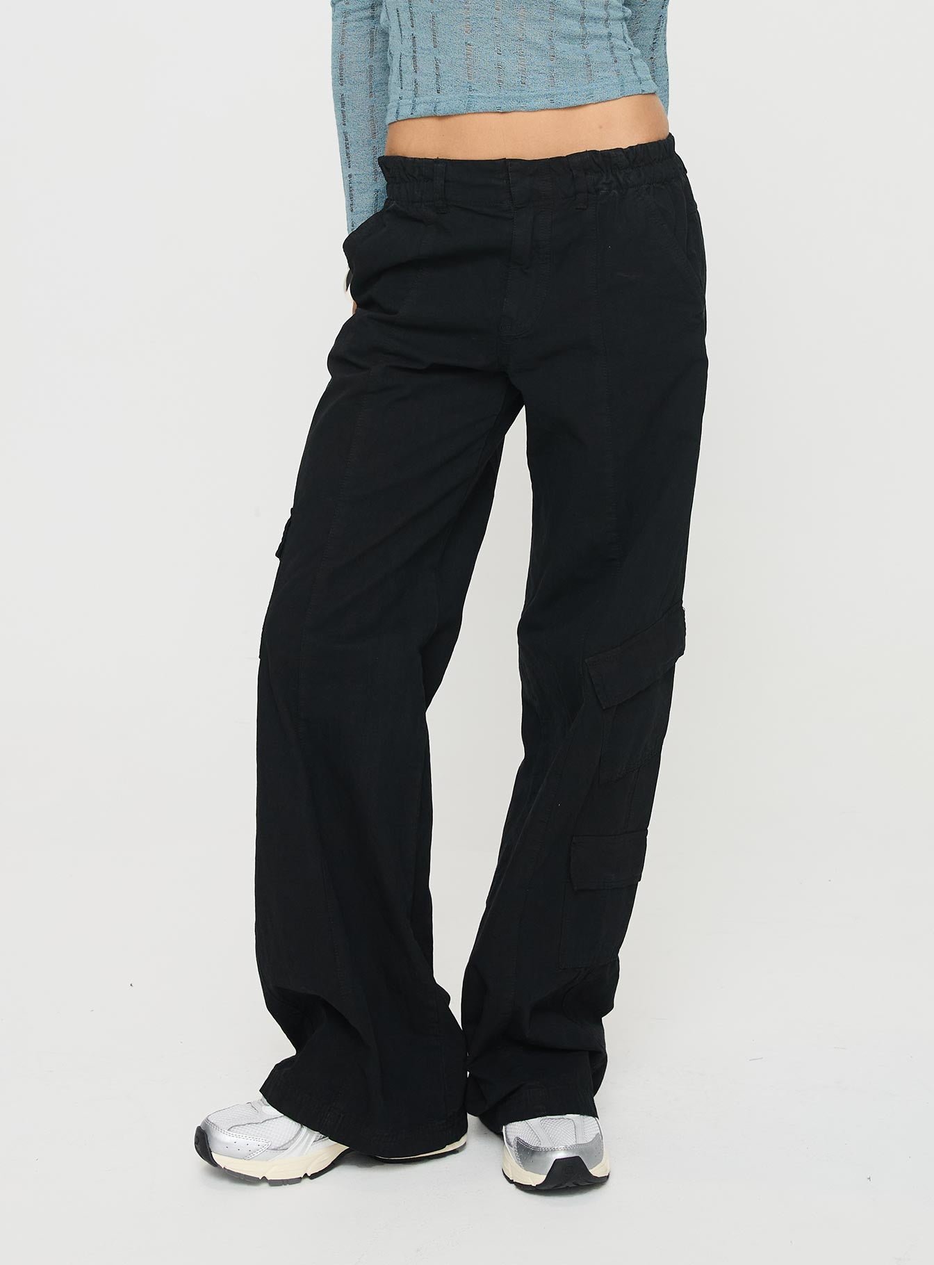 Chicker Mid Ride Pants Black、mySite、solidvoid