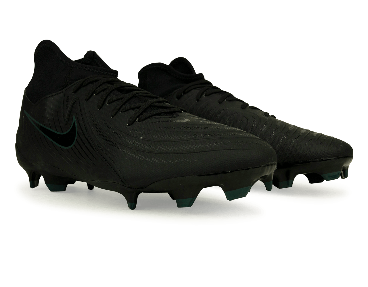 Nike Men's Phantom Luna II Academy FG/MG Black/Deep Jungle、mySite、bottomscart