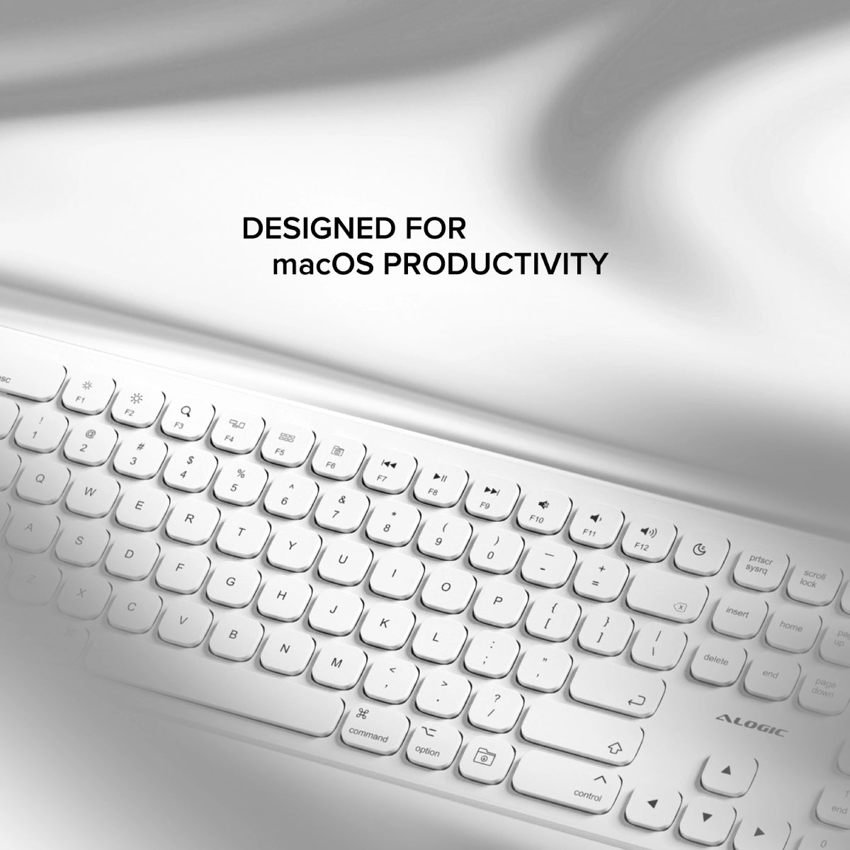 Echelon USB-C Rechargeable Wireless Keyboard for macOS、mySite、fannypackpong