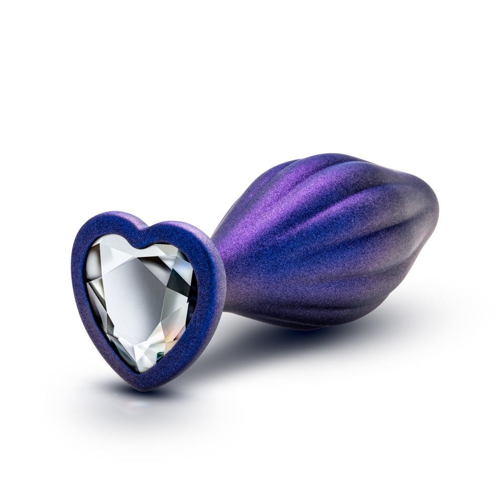 Anal Adventures Matrix By Blush® | Wavy Bling Sapphire 4.5-Inch Anal Plug、mySite、bottomscart