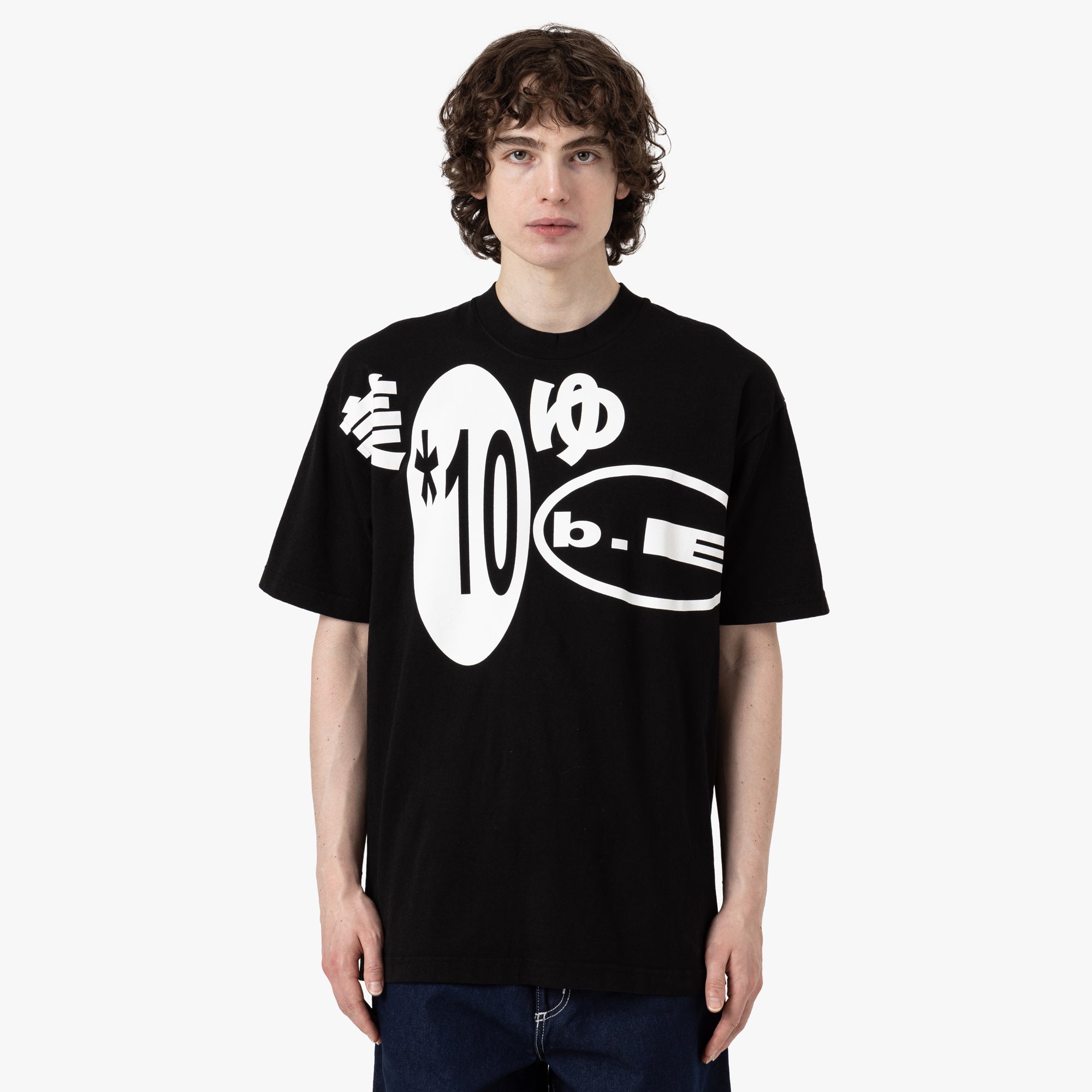  b.Eautiful Biyu*10 T-Shirt / Black、mySite、merchandisen