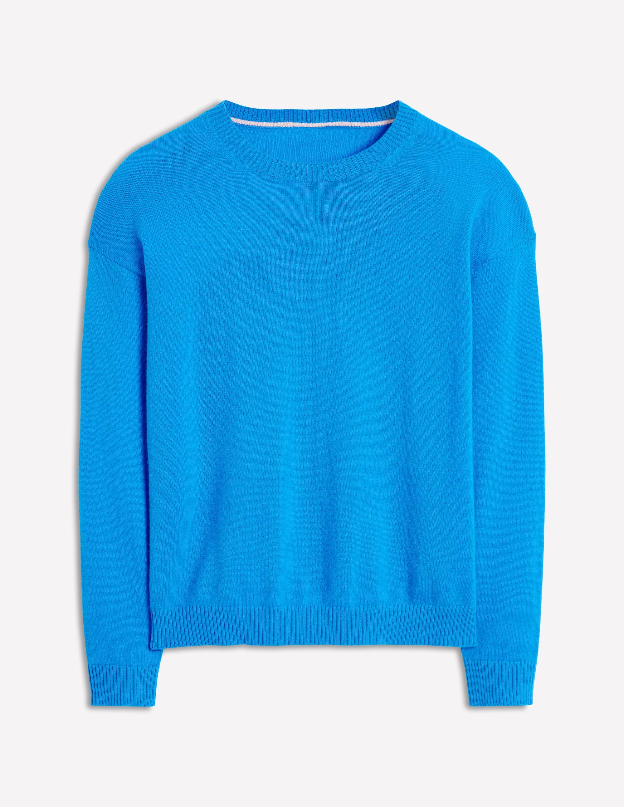  Lydia Cashmere Jumper-Cerulean Blue、mySite、ashleygrahame
