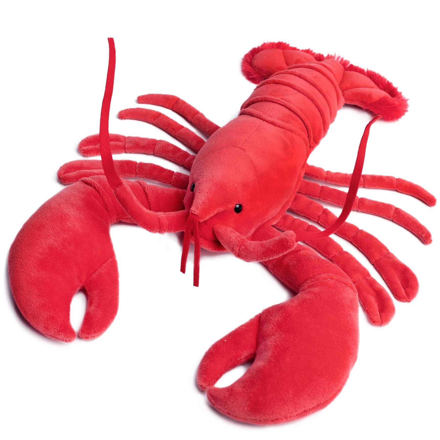 Red Plush Lobser-Realistic Live Size 13 Inch Stuffed Animal、mySite、g9winljtr