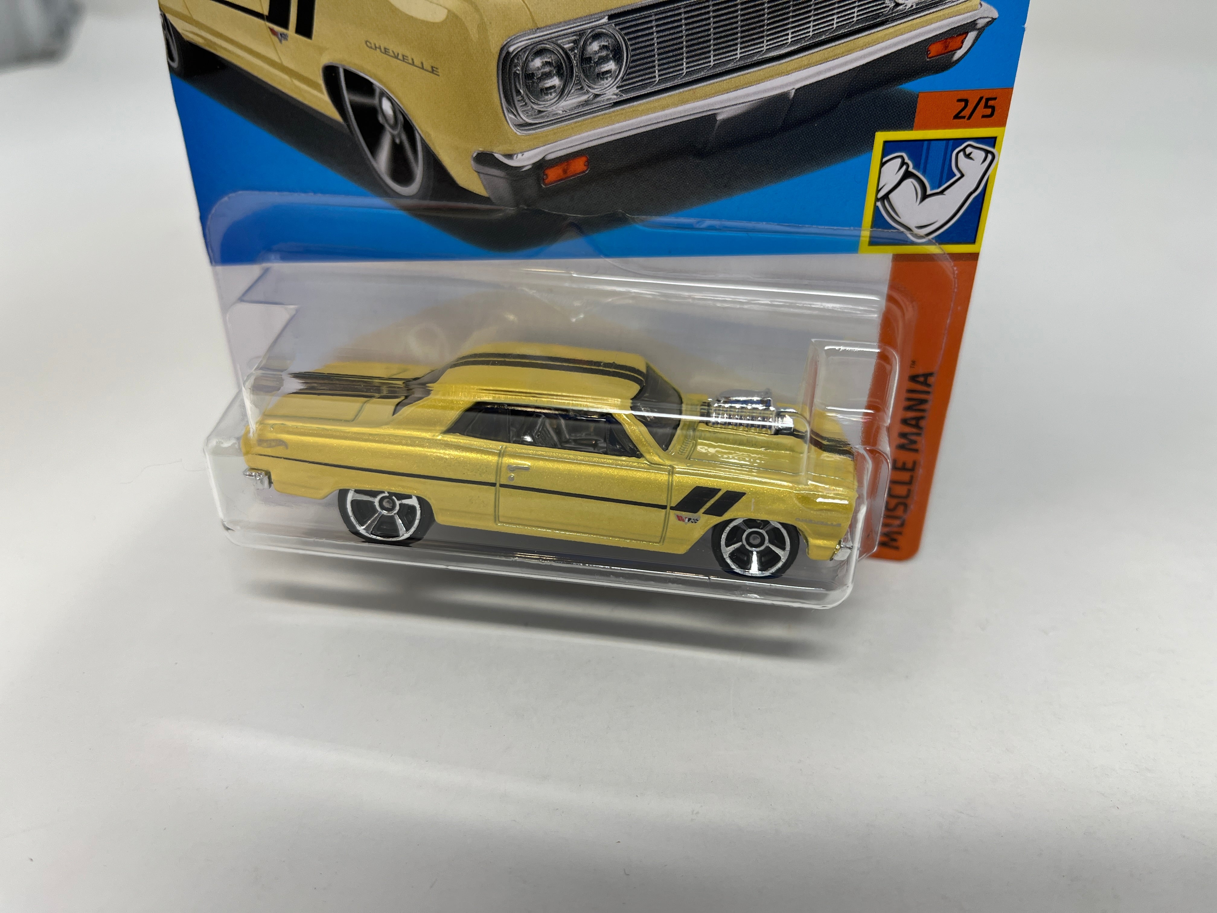 '64 Chevy Chevelle SS #157 * Yellow * 2024 Hot Wheels Case P、mySite、hgirdovlk