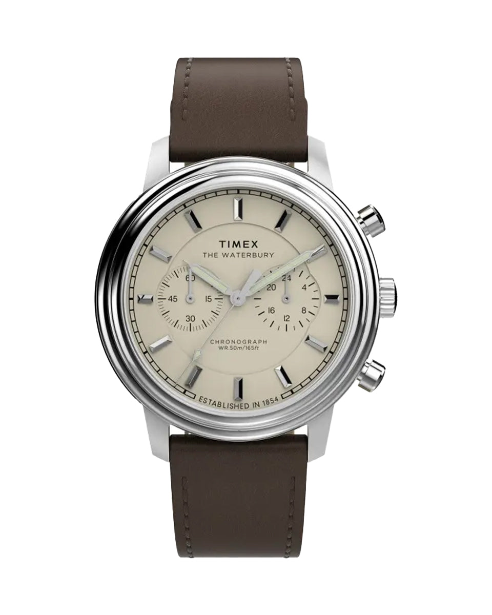  Timex Waterbury Metropolitan Chronograph 41mm TW2Y23500