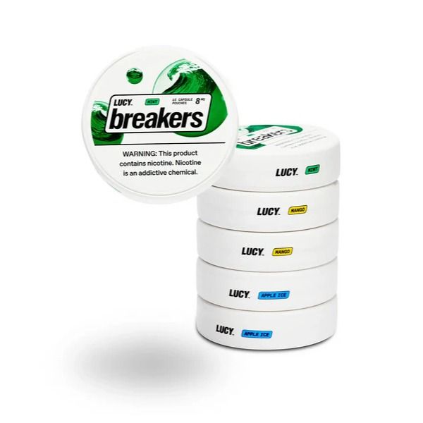 Lucy Breakers Nicotine Capsule Pouches (15 Pouches)、mySite、zt4zffjzw