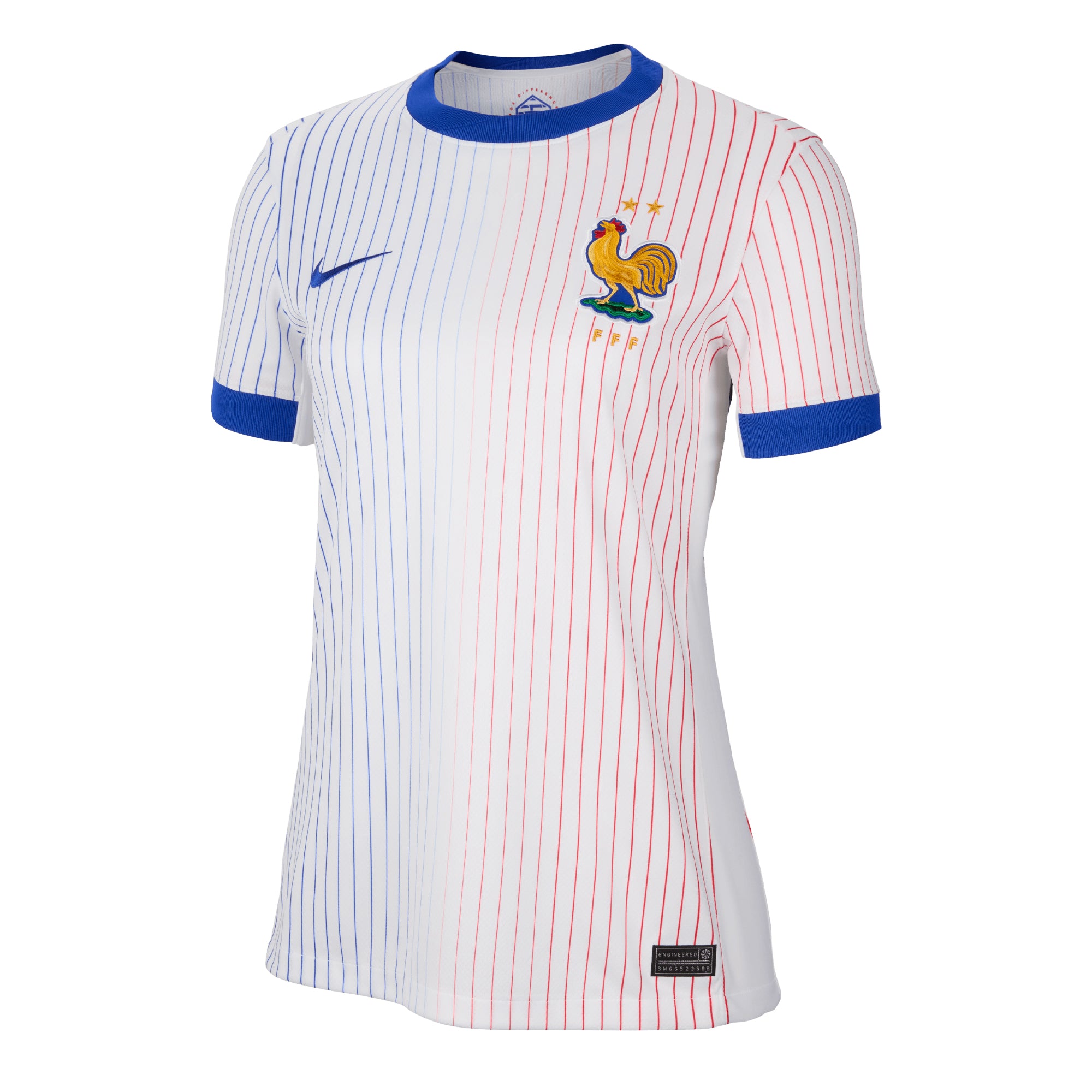 Nike Women's France 2024/25 Away Jersey White/Bright Blue、mySite、noshort