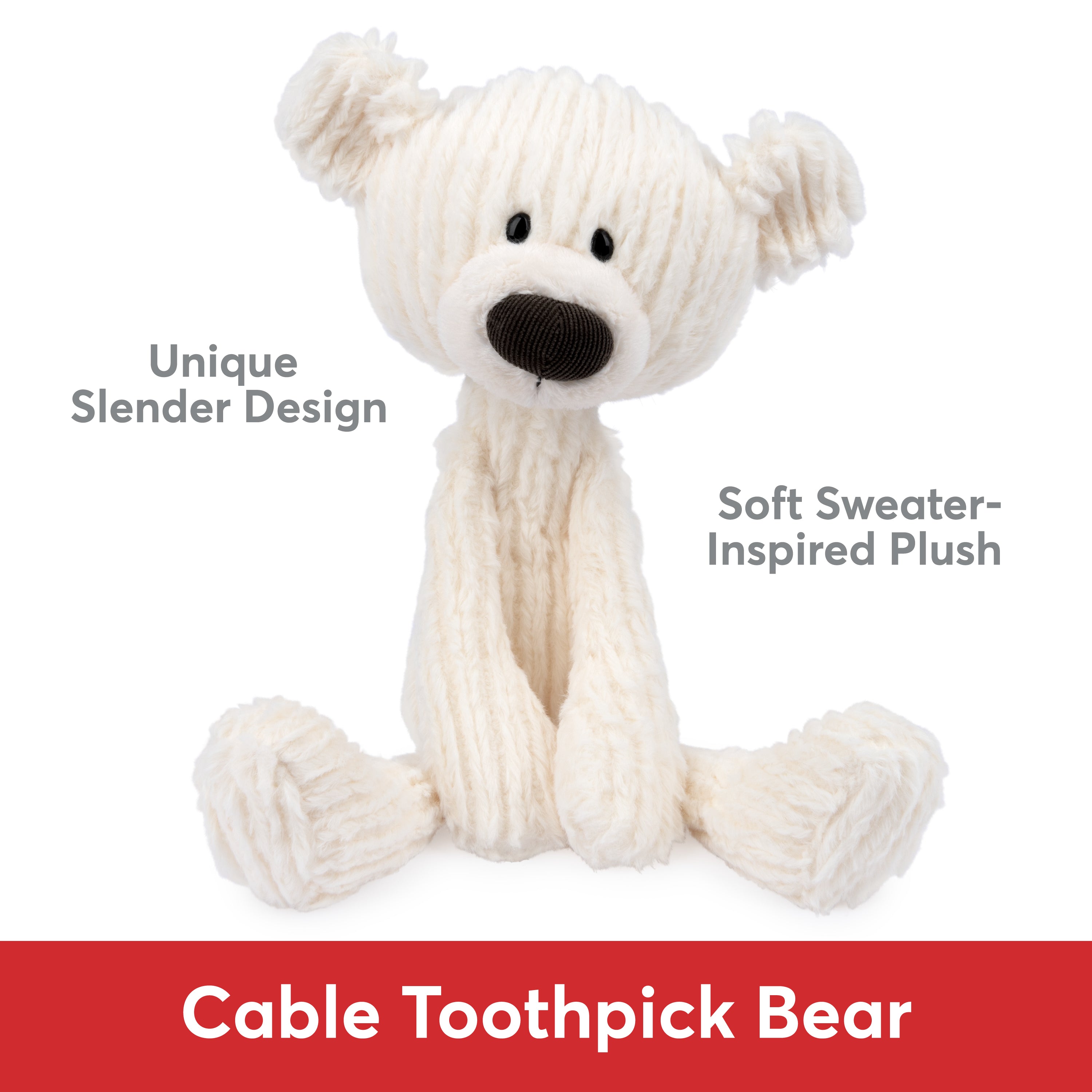 Cable Toothpick Bear, 15 in、mySite、g9winljtr