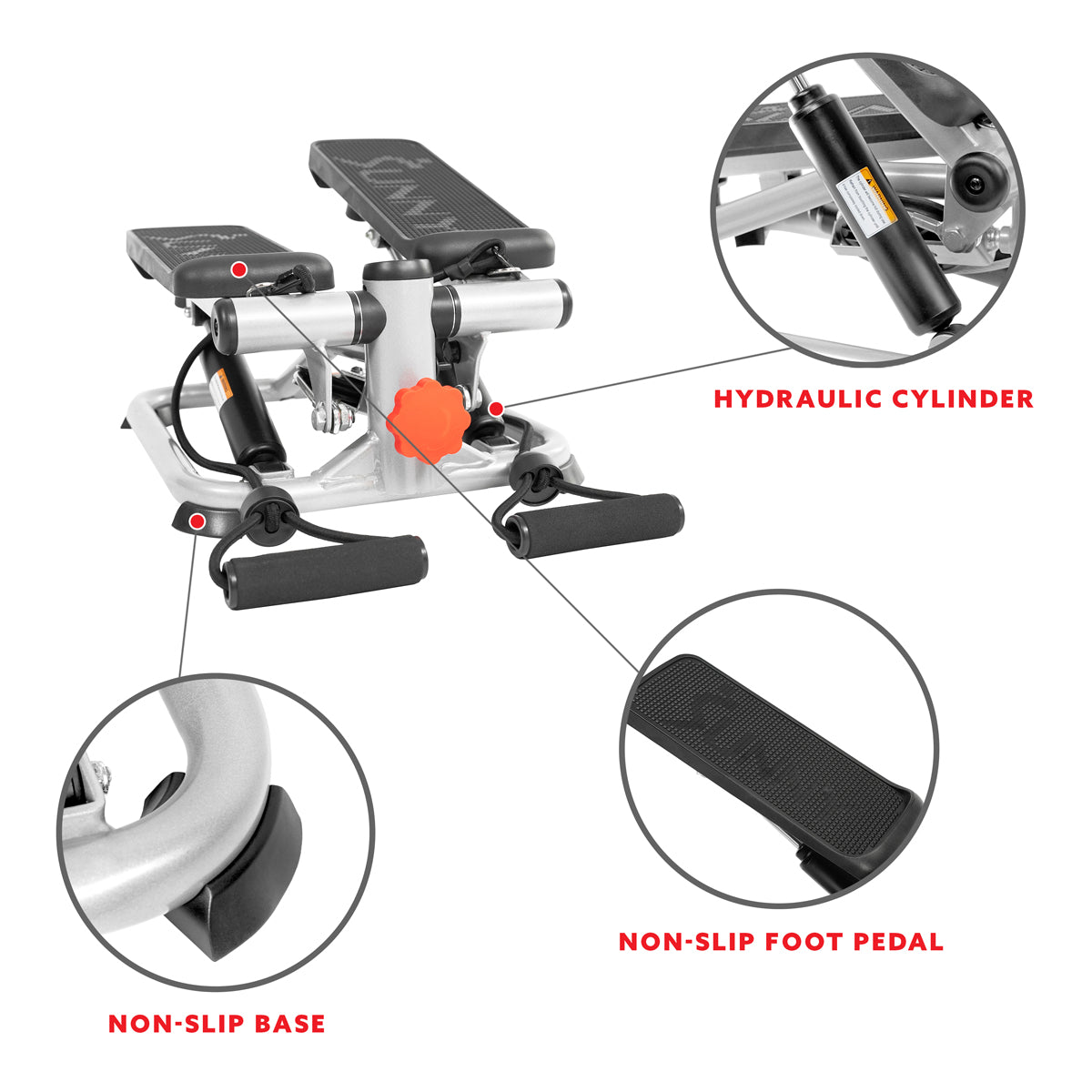  Total Body Step Machine Exercise Stepper、mySite、ghnorth