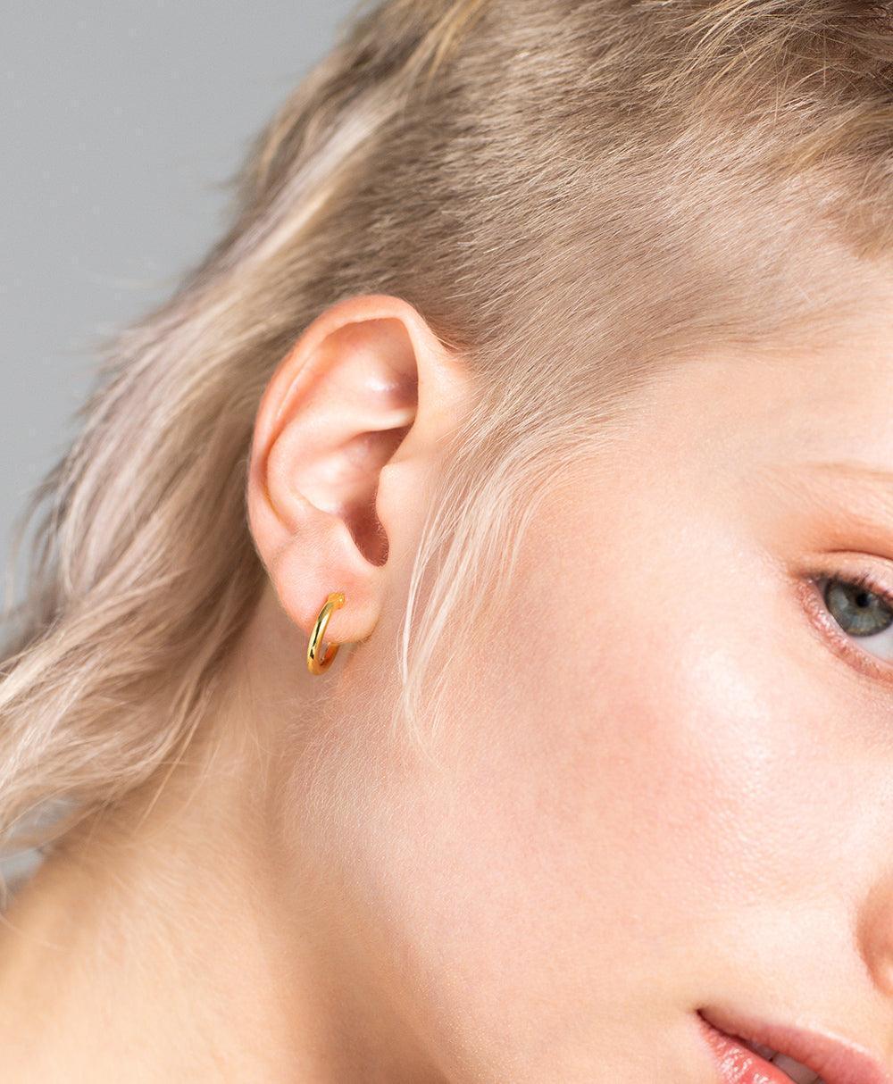  Meja Creole 18ct Gold Plated