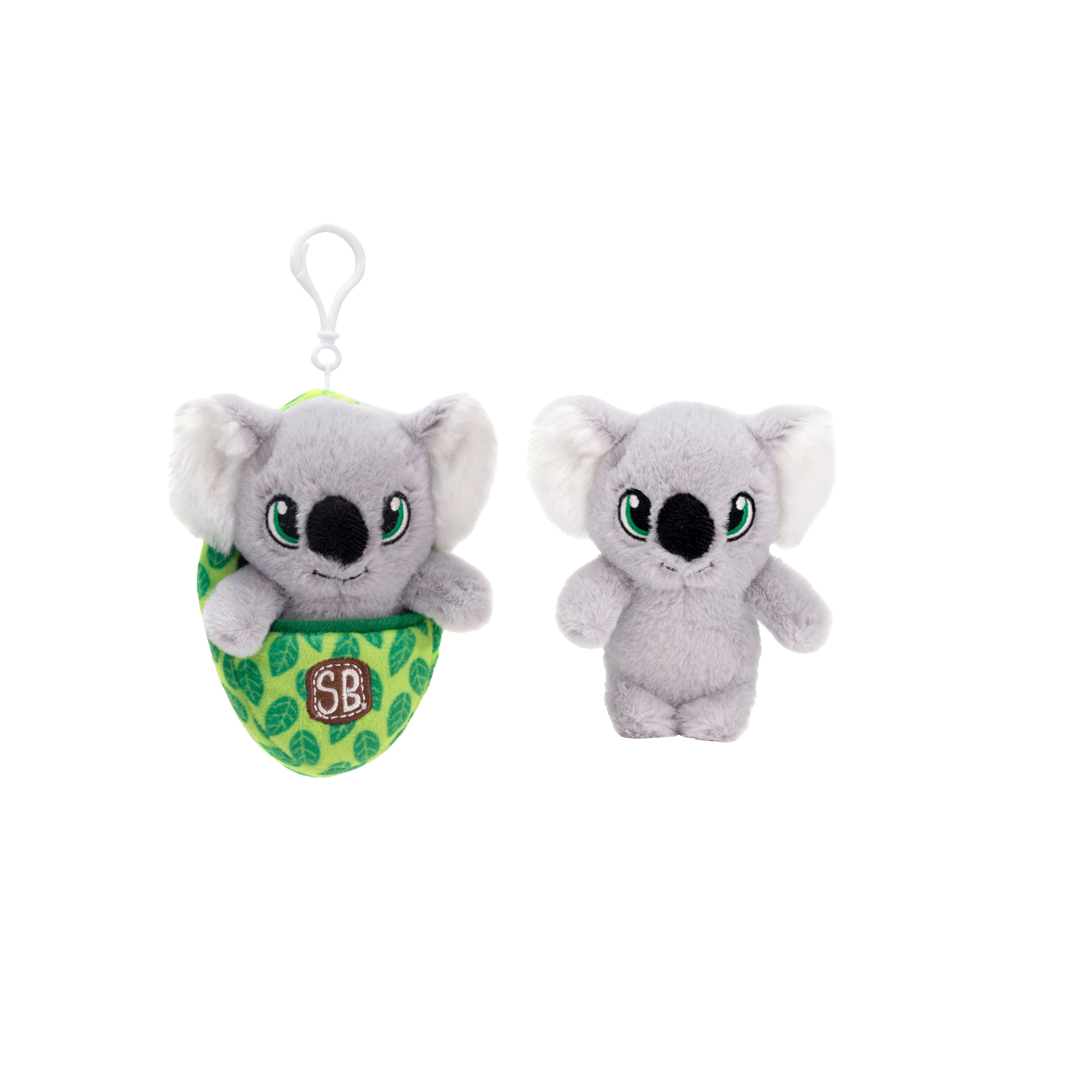 Pocket Swaddles SWADDLE BABIES KC - 4.5IN KOALA KEYCLIP、mySite、g9winljtr