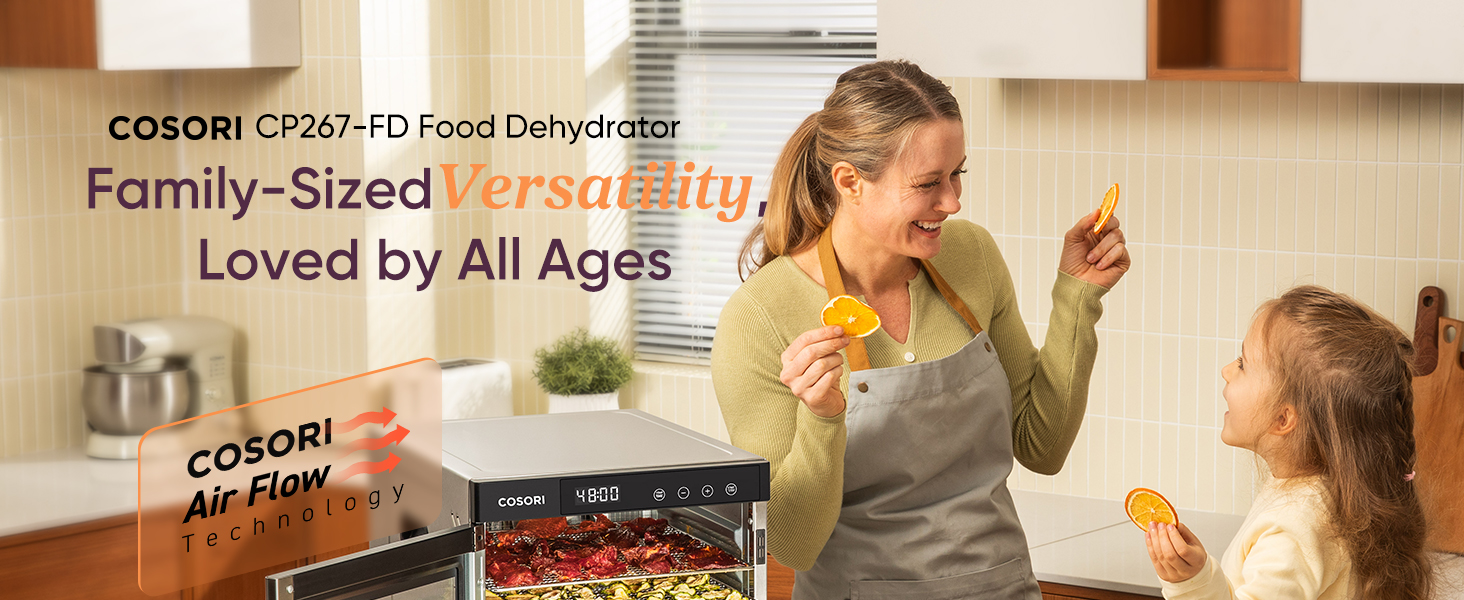 Family-Sized versatility loved by all ages