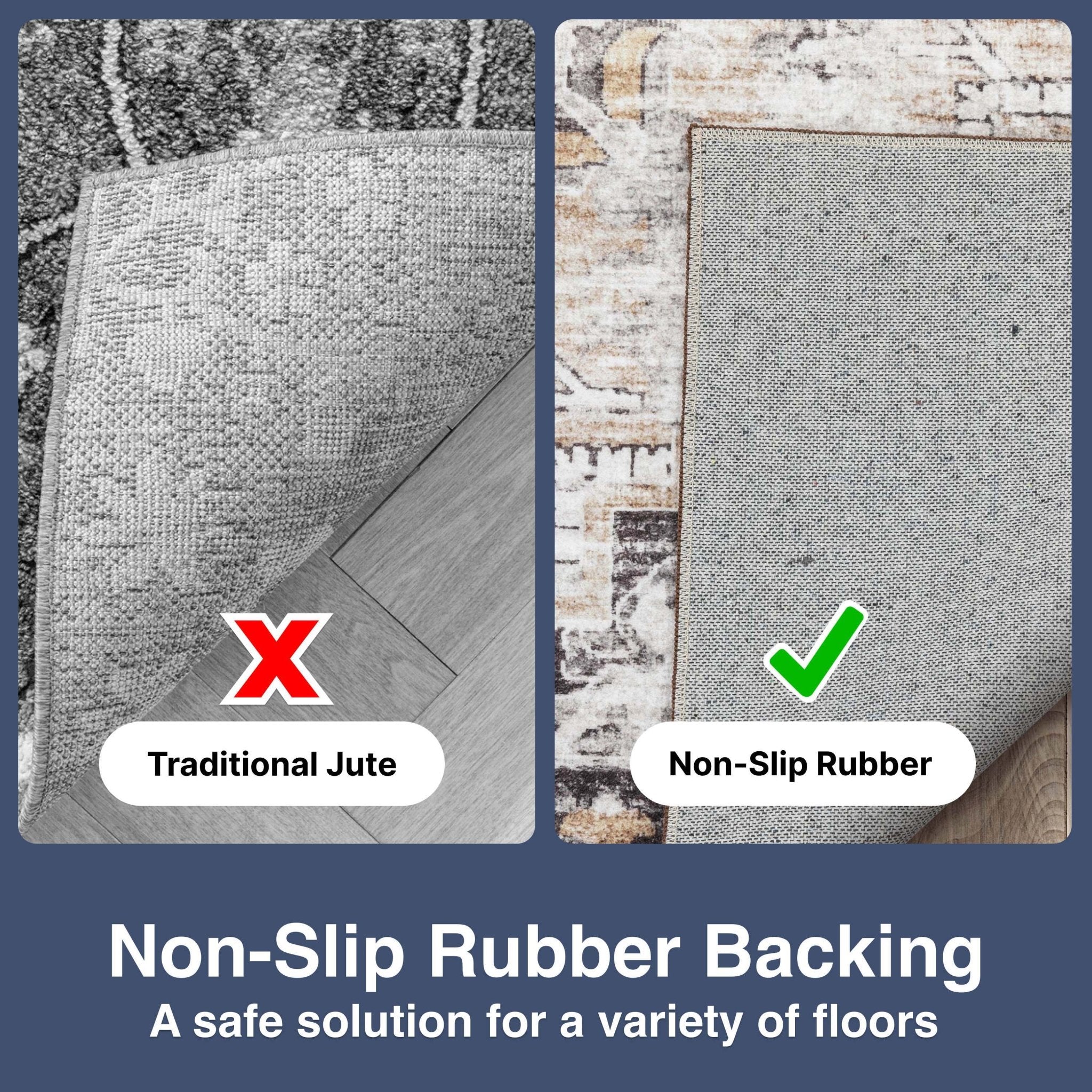 Elle Basics Rendezvous Vintage Medallion Easy-Clean Washable Non-Slip Rug by Well Woven、mySite、gigharbornorthrealestate