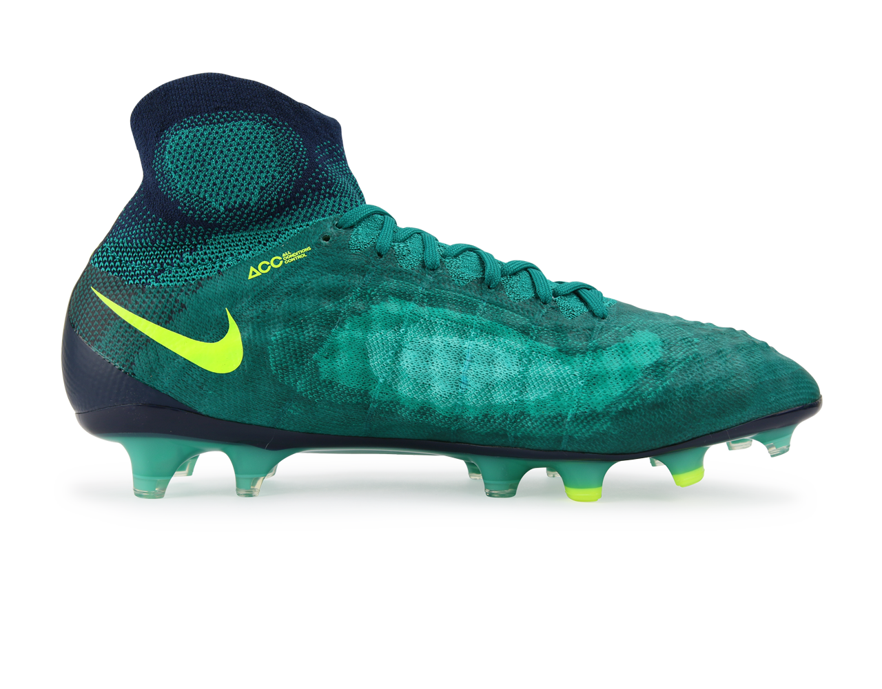 Nike Men's Magista Obra II FG Rio Teal/Volt/Obsidian/Clear Jade、mySite、bottomscart