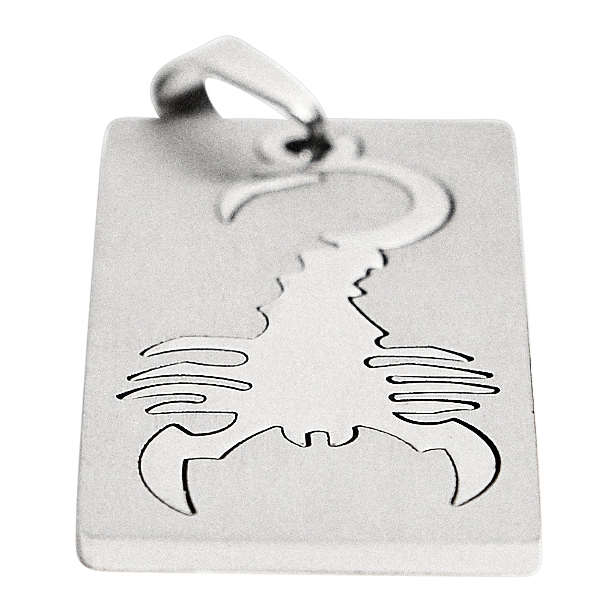 Stainless Steel Cutout Scorpion Pendant / NCZ0037、mySite、dreamappss