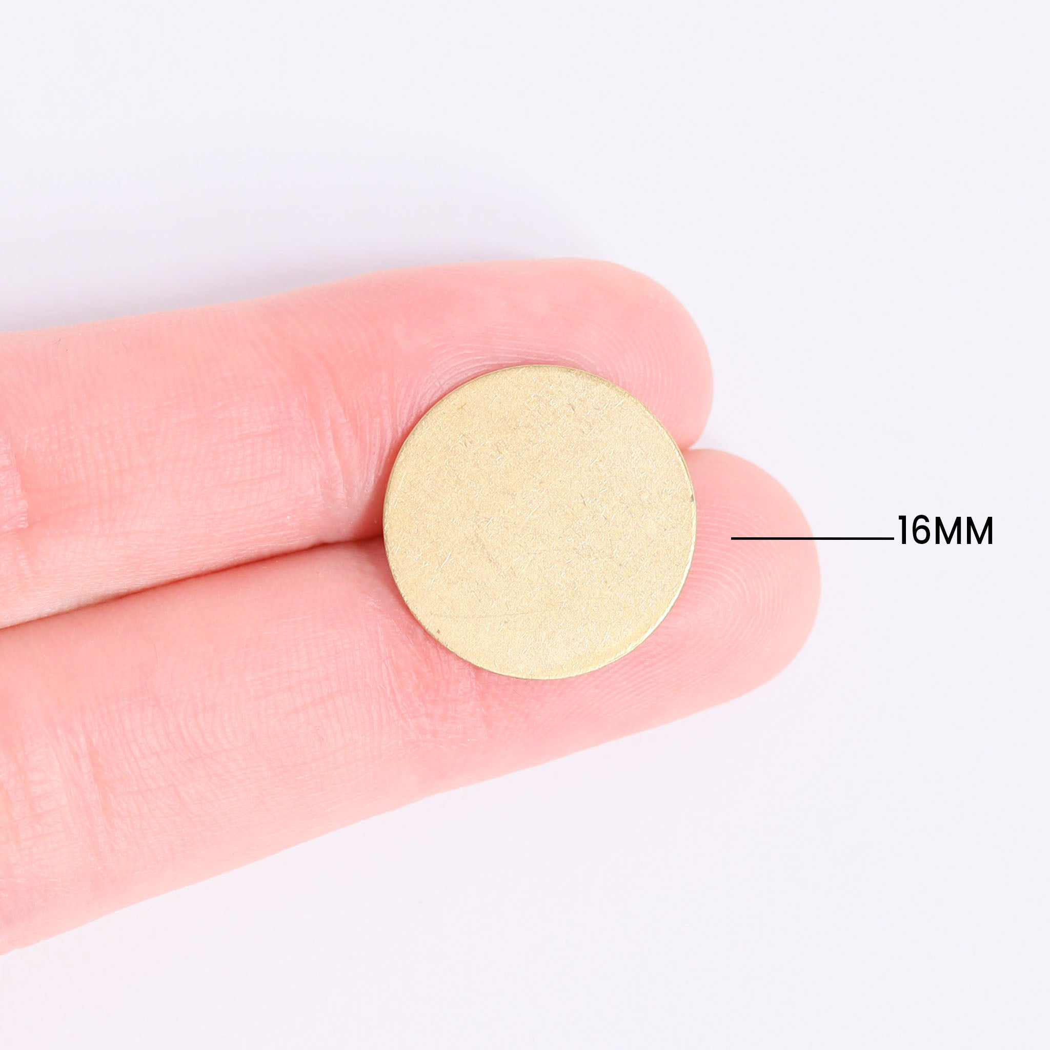 Brass Blank Round Disc / SBB0197、mySite、dreamappss