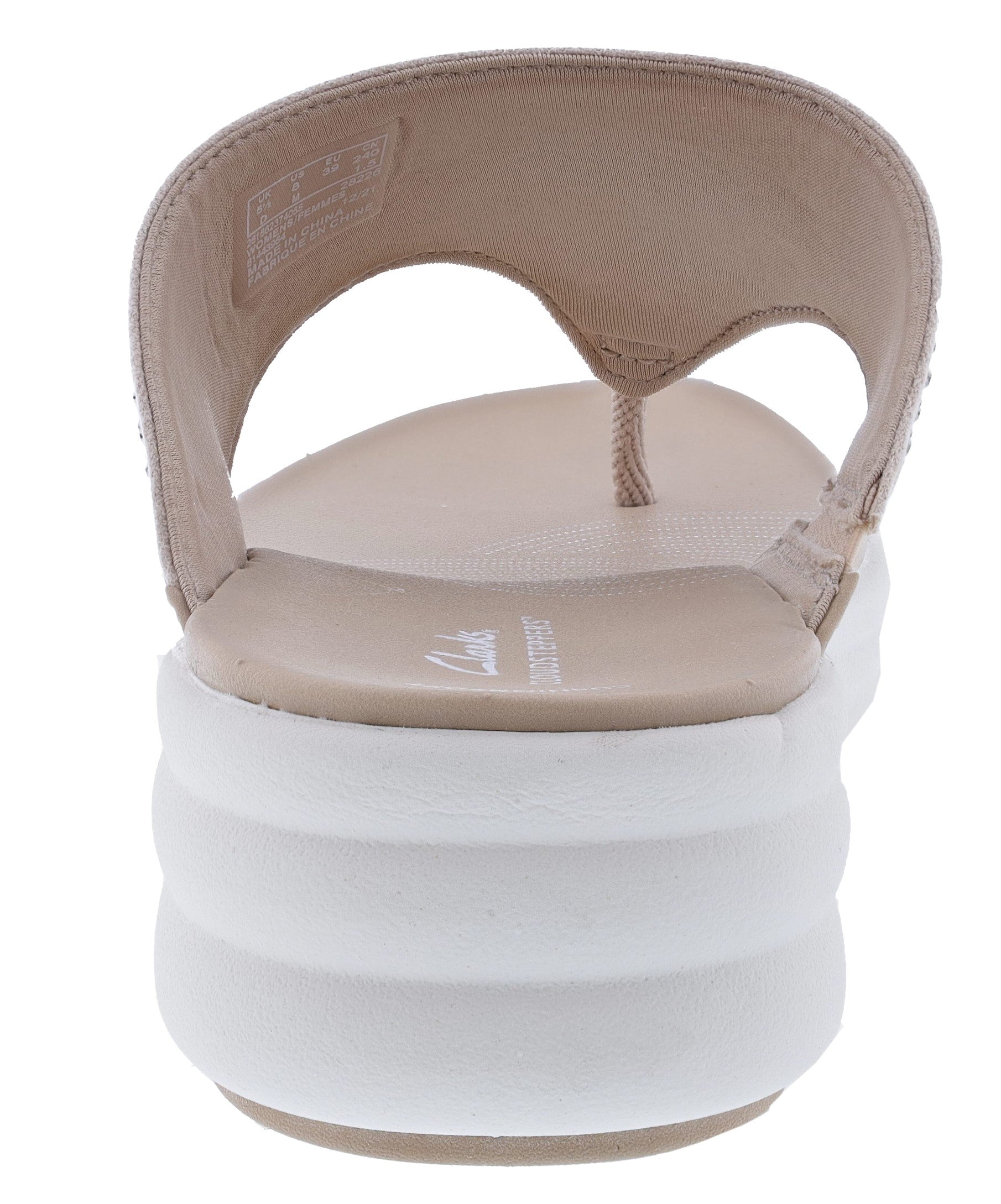 Clarks Cloudsteppers Women's Drift Jaunt Wedge Sandals、mySite、dreamappss