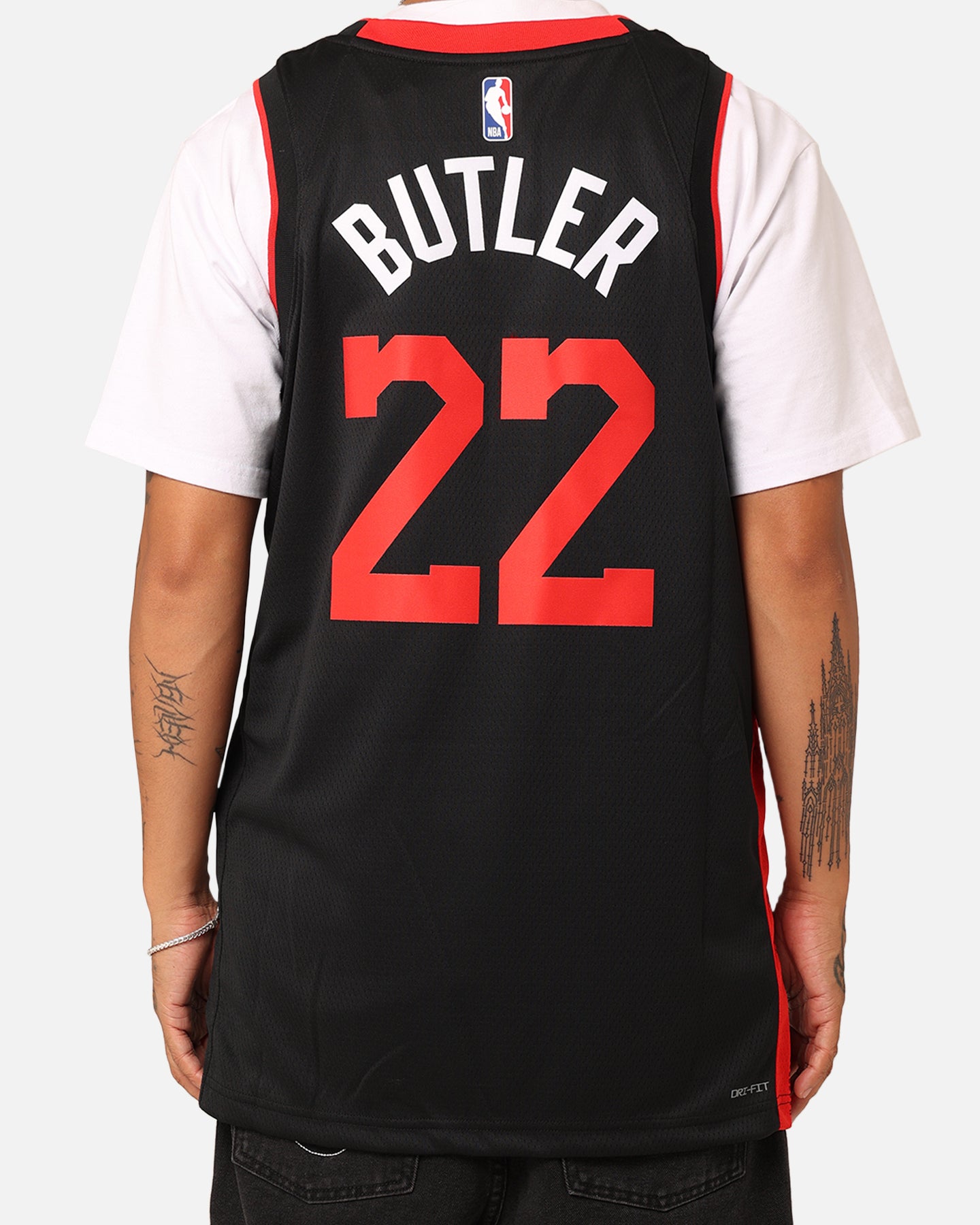 Nike Miami Heat Jimmy Butler Dri-FIT Swingman City Edition 2023/24 Jersey Black、mySite、zt4zffjzw