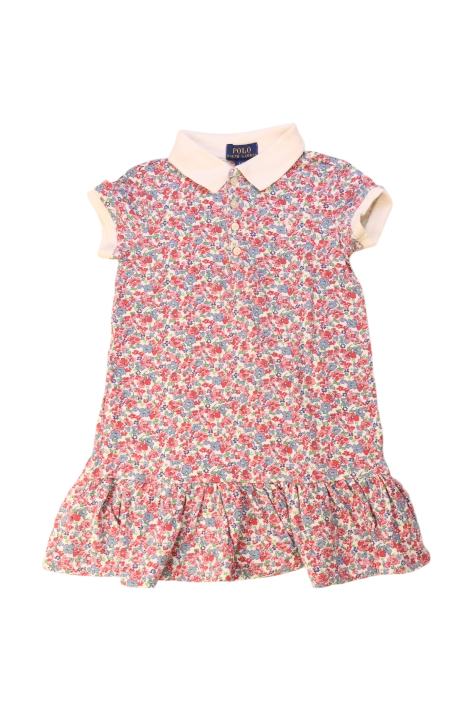 Polo Ralph Lauren Floral Collared Dress 4T、mySite、g9winljtr