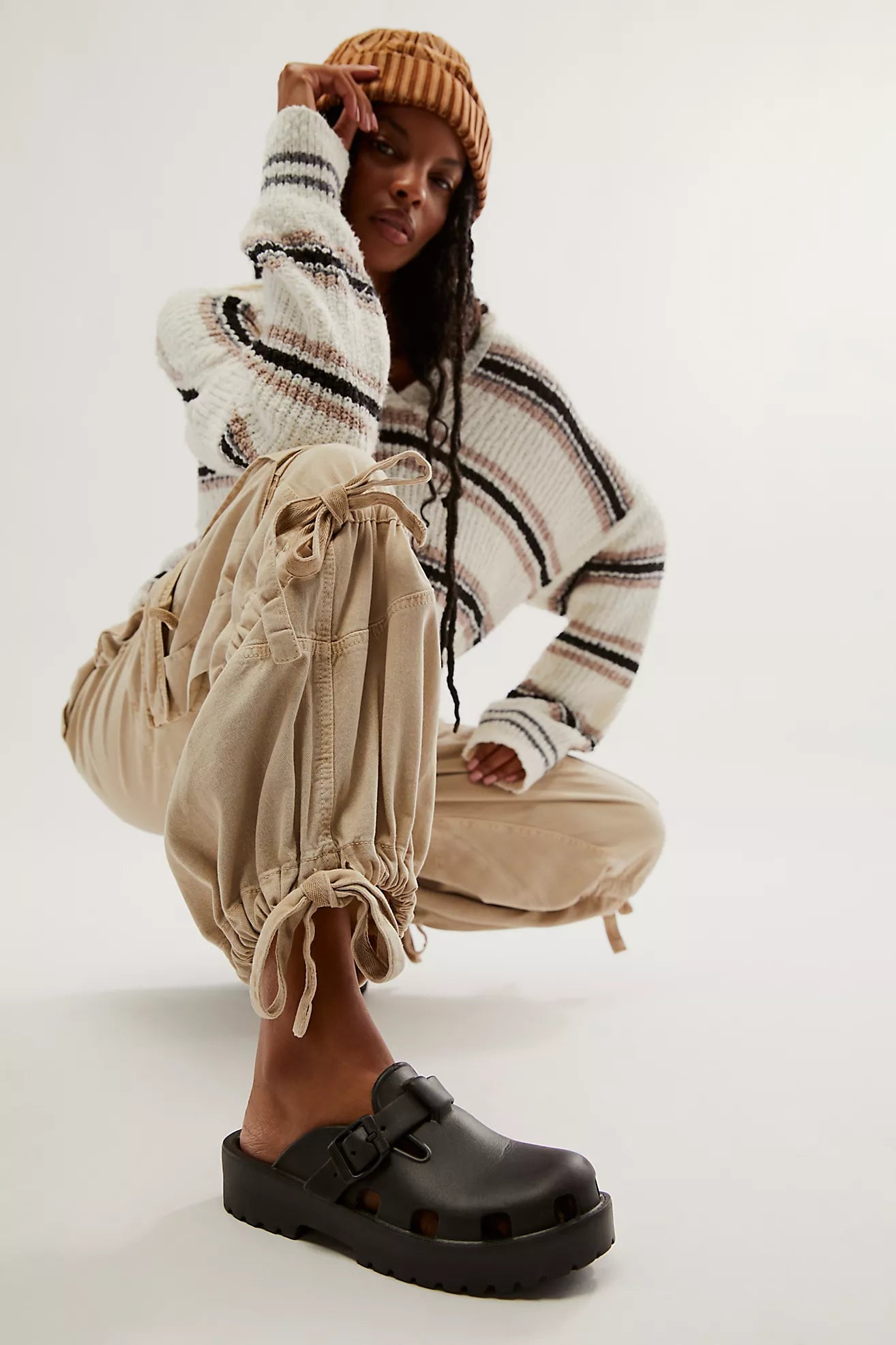 We The Free People Karlie Buckle Clog、mySite、garagedoors4me