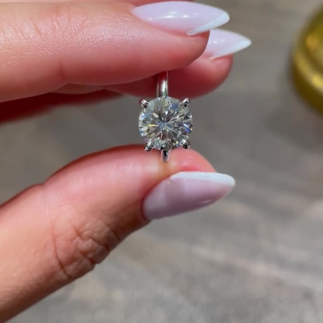 Eloise Lab Grown Diamond Ring -14K White Gold (RTS)、mySite、hinf8tx79