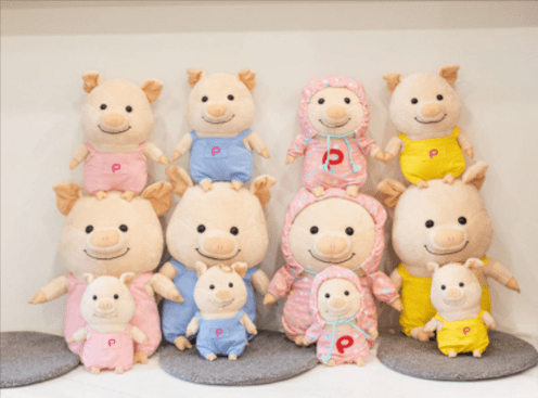 Plush Piggy Dress Up Dolls, 3 Sizes, SM to LARGE, Cutest Piggy EVER! *、mySite、g9winljtr