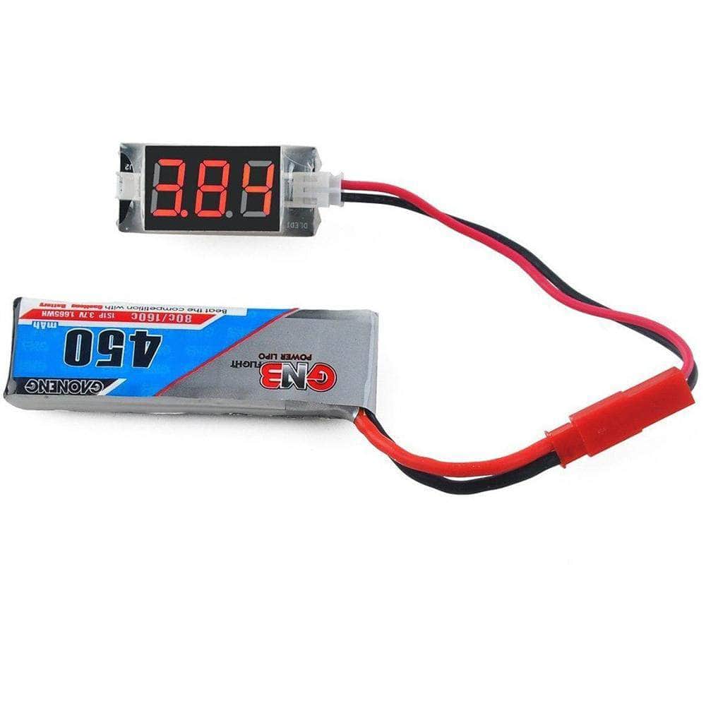  1S LiPo Whoop Battery Checker - PH2.0 and JST 1.25、mySite、merchandisen