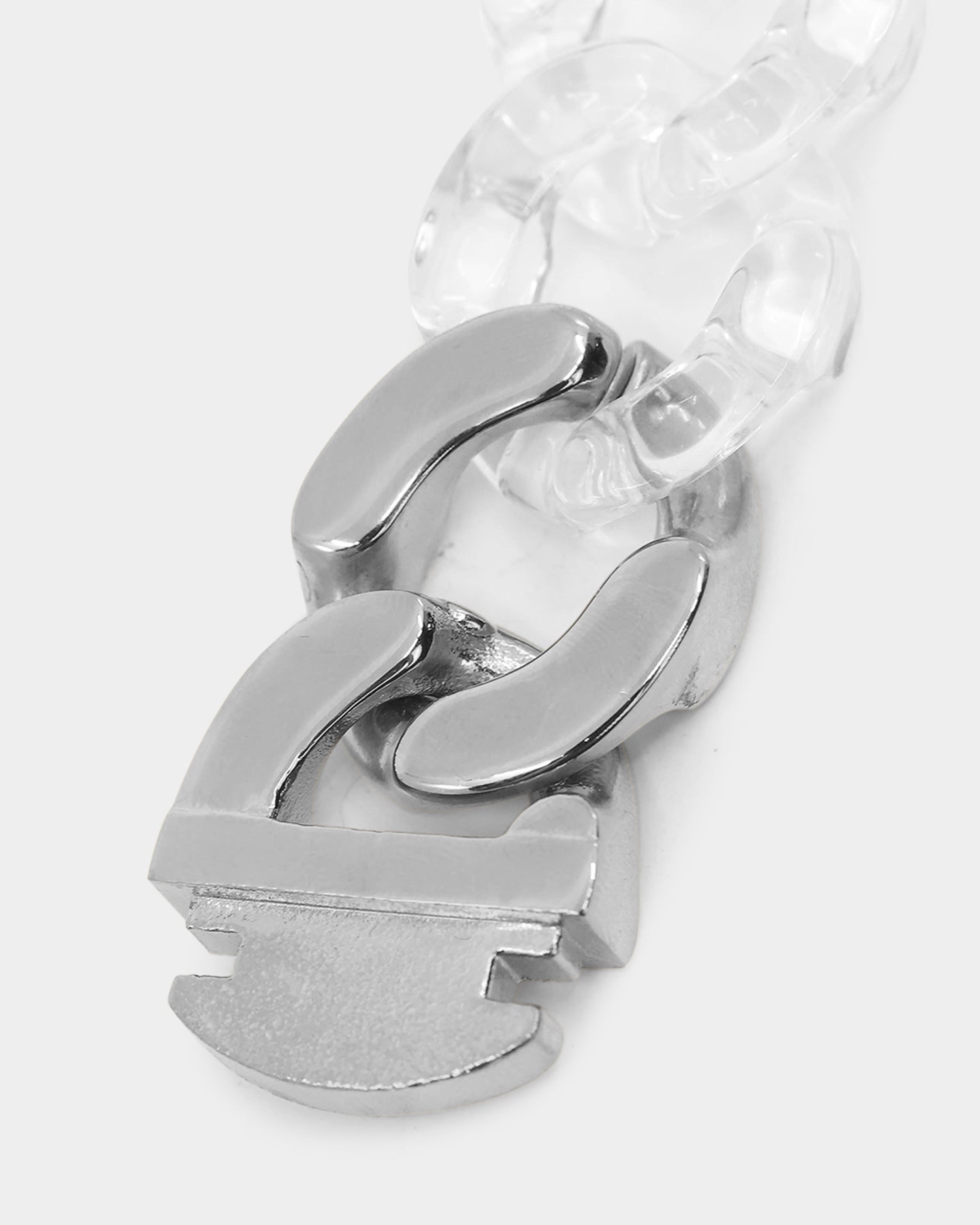 Vitaly Unisex Static Bracelet Clear/Stainless Steel、mySite、zt4zffjzw